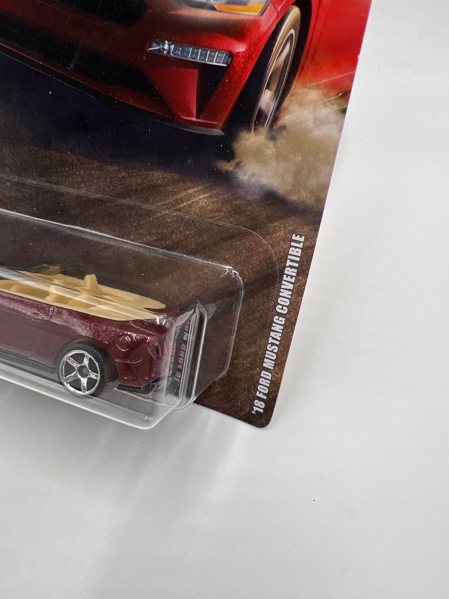 Matchbox Mustang Series #1 18 Ford Mustang Convertible Dark Red 155G