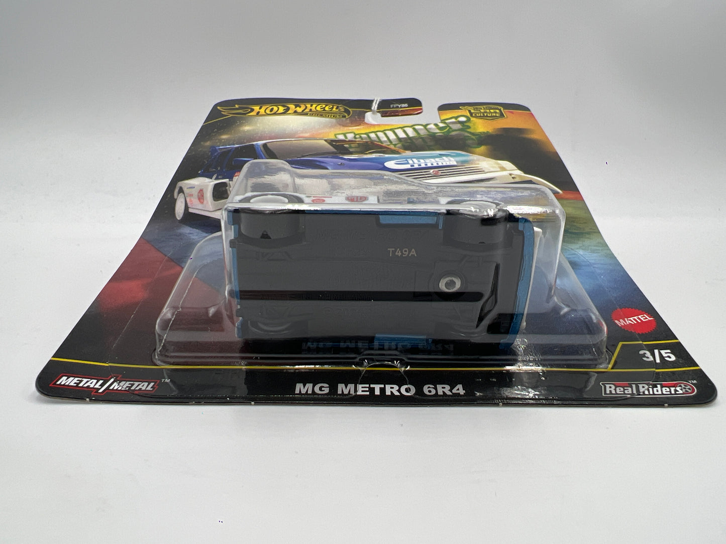 2025 Hot Wheels Car Culture Hammer Drops #3 MG Metro 6R4 Blue/White 252D