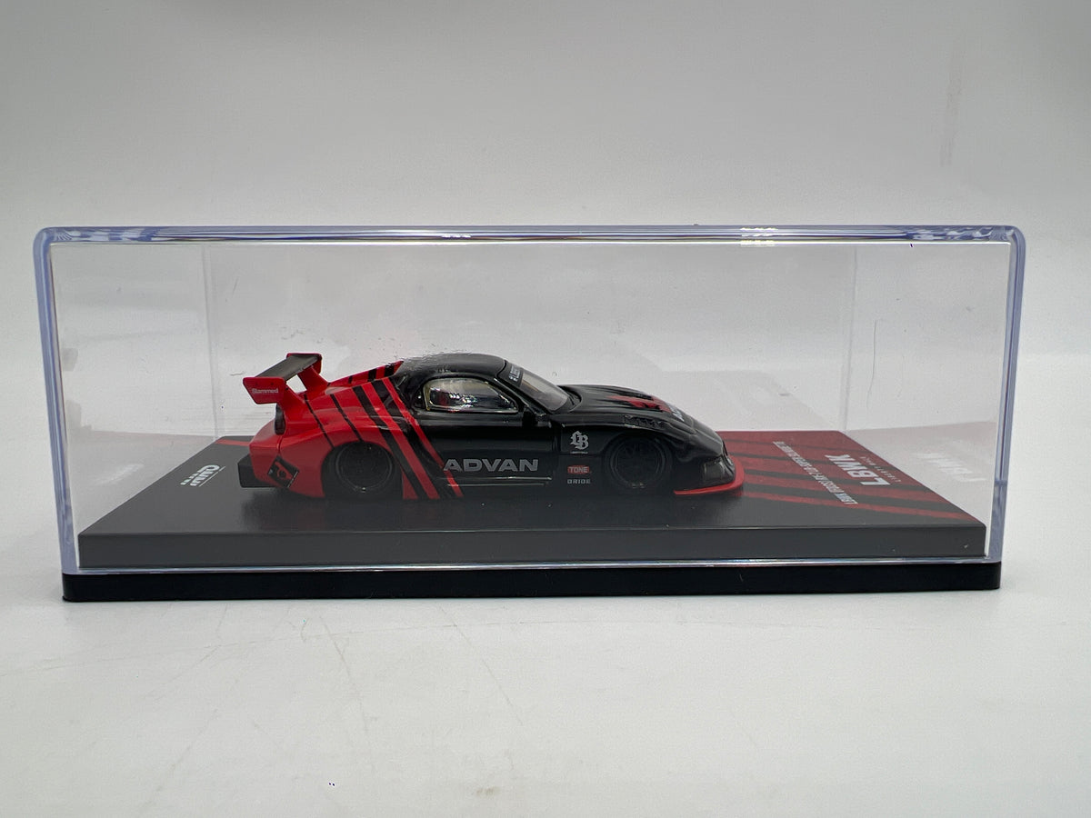 Inno64 1:64 LBWK Mazda FD3S RX-7 LB-Super Silhouette Advan Black/Red