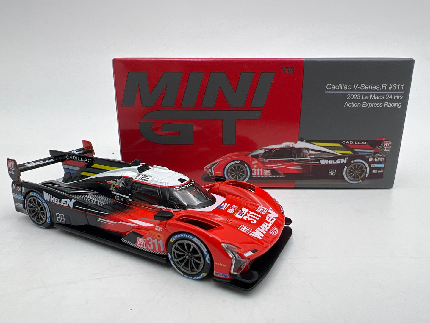 Mini GT #736 Cadillac V-Series.R #311 2023 Le Mans 24 Hrs Action Express Racing