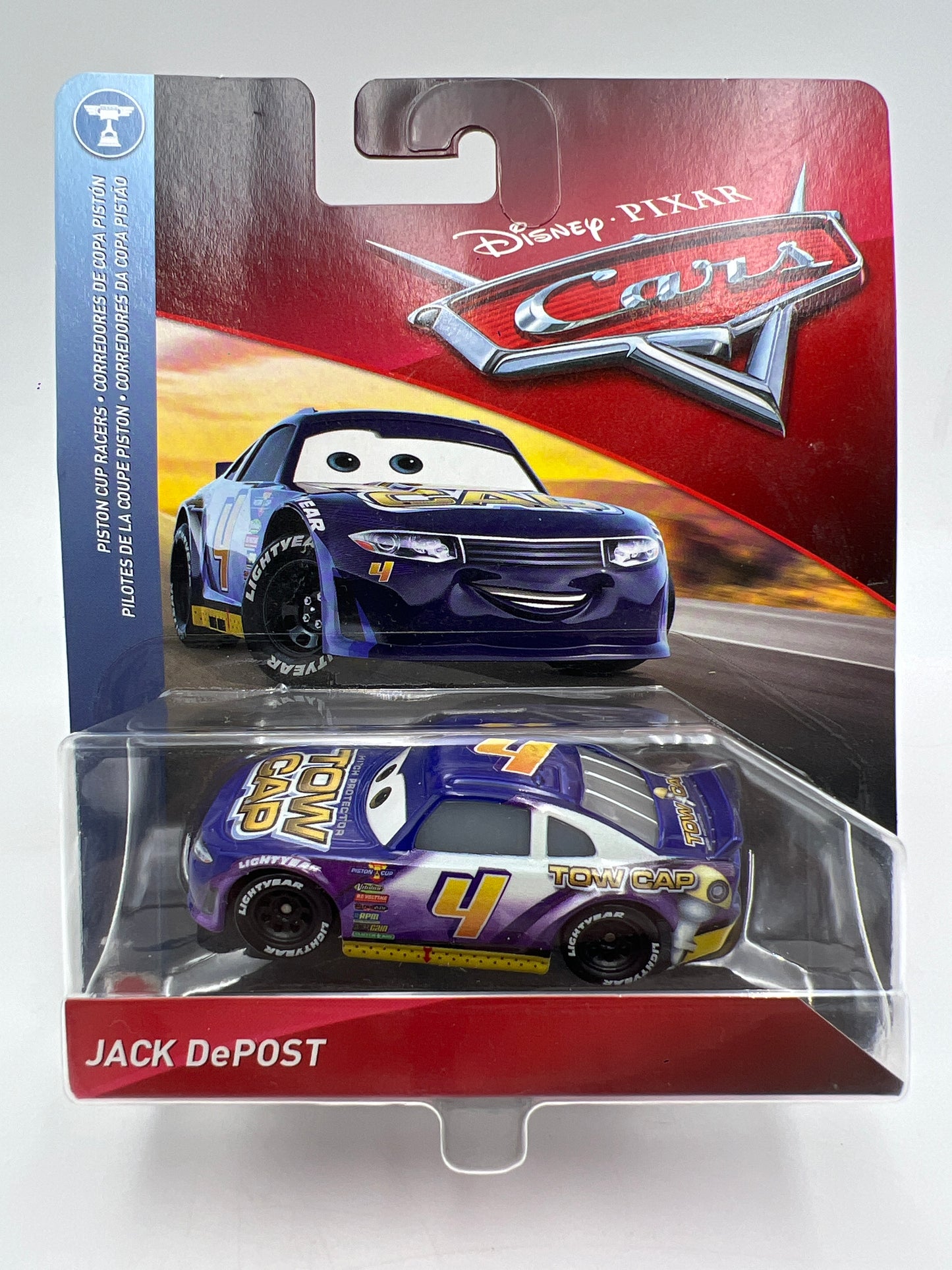 Disney Pixar Cars Piston Cup Racers Jack DePost 138C