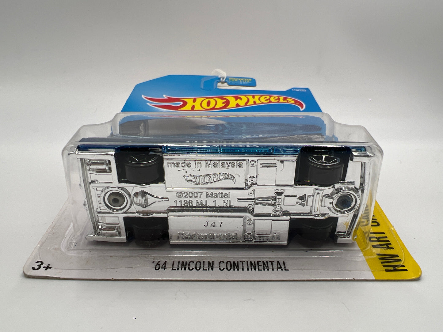 2017 Hot Wheels Art Cars #110 64 Lincoln Continental Blue 54C