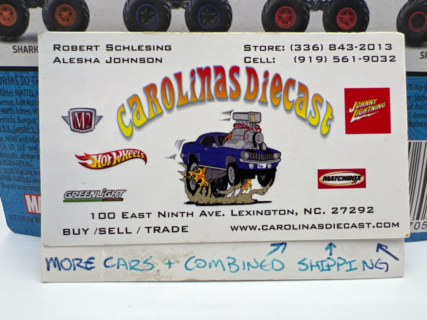 Hot Wheels Monster Trucks Teenage Mutant Ninja Turtles #32 Leonardo 124C