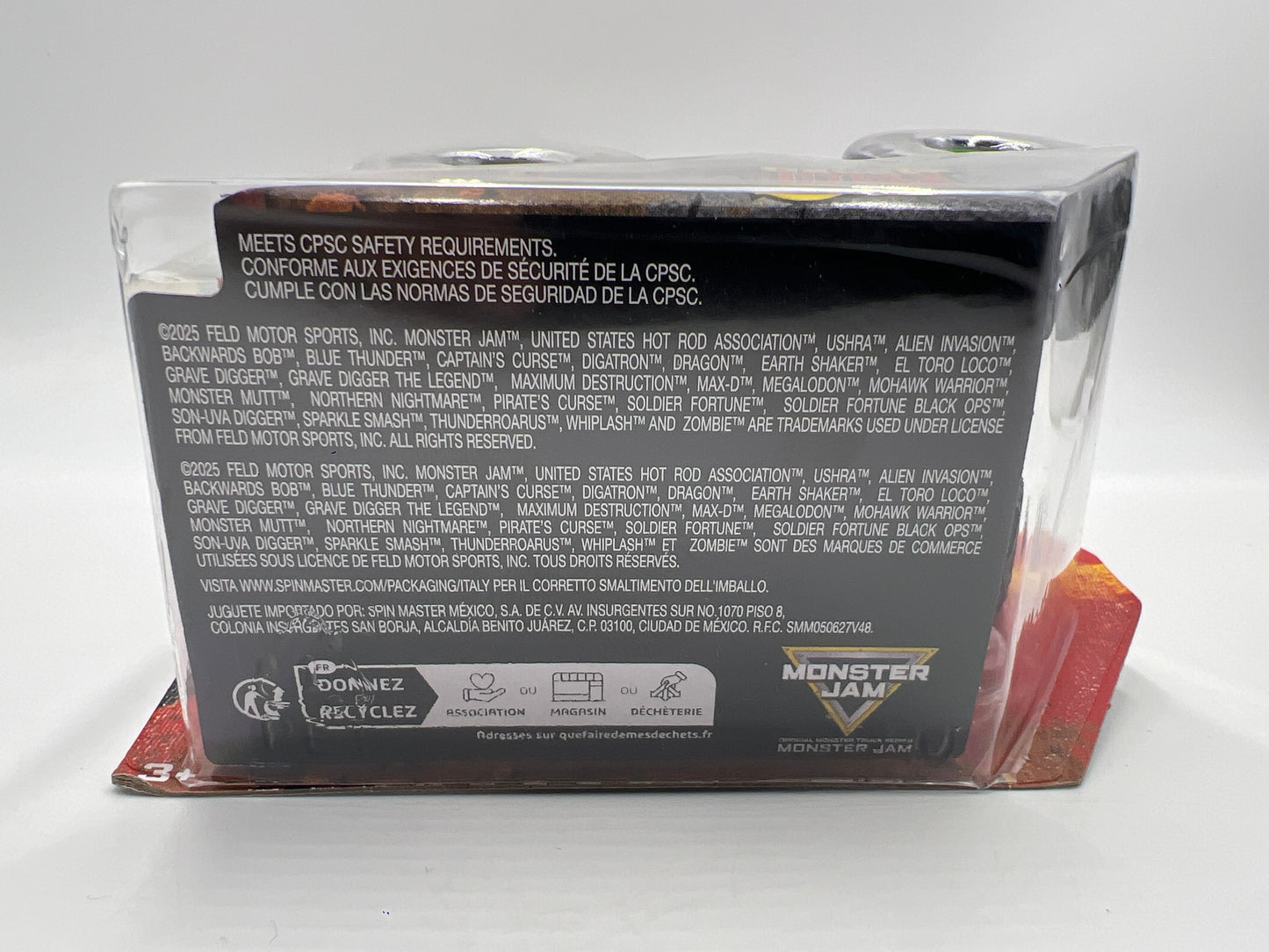 2025 Monster Jam Series 42 On The Job Crush Cycle 129B