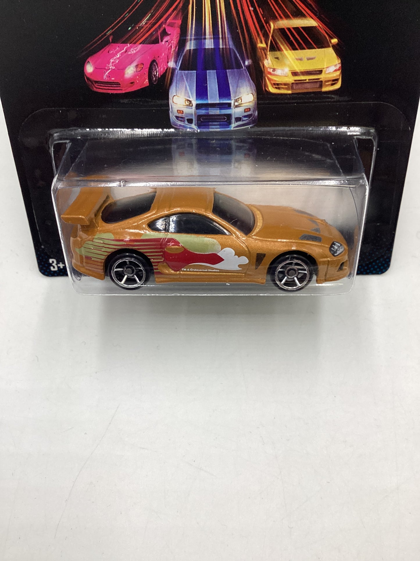 2014 Hot Wheels Fast & Furious #2 94 Toyota Supra with protector