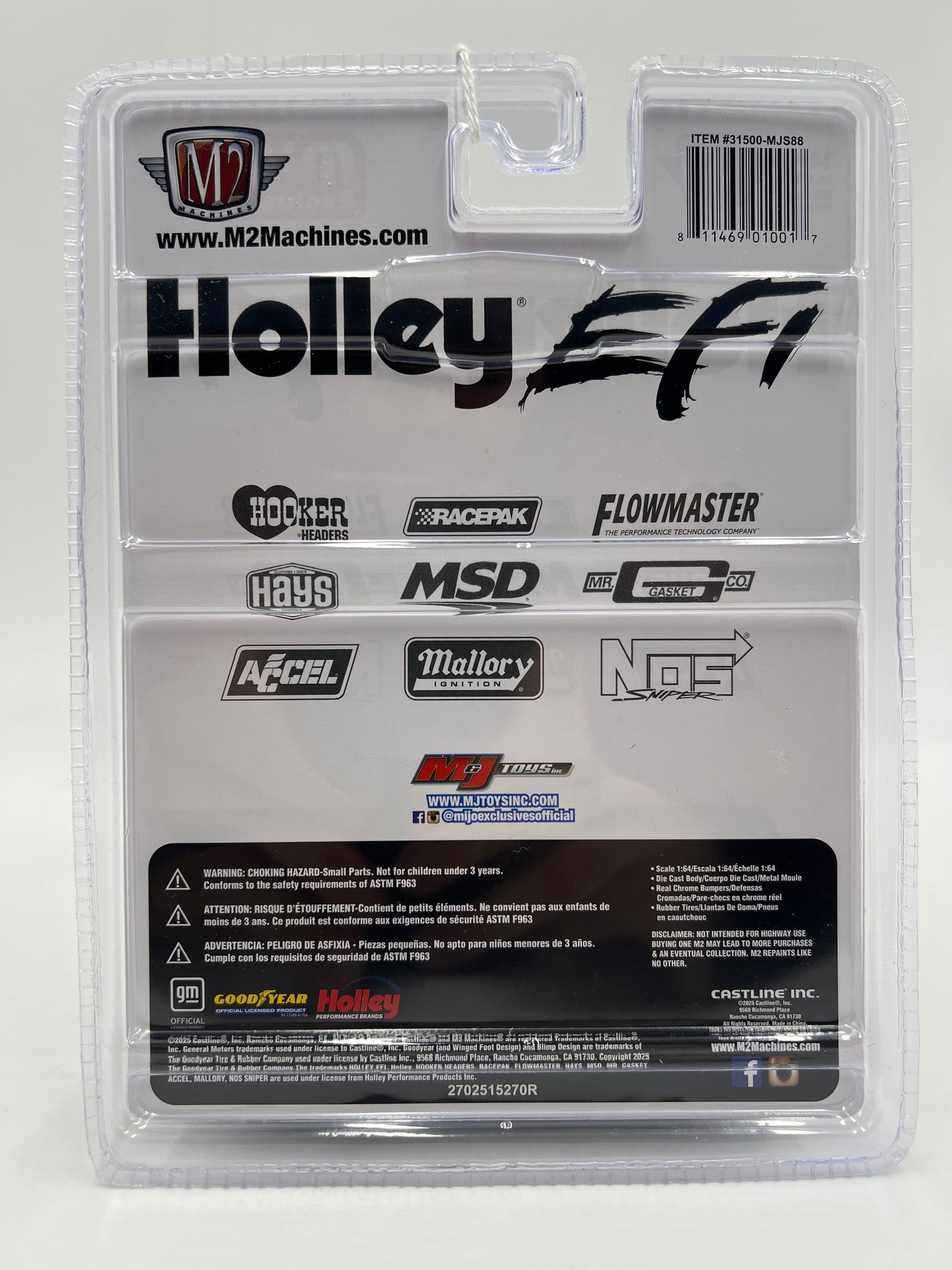 M2 Machines MiJo Exclusives 1978 Chevrolet Silverado Holley EFI White MJS88 200A