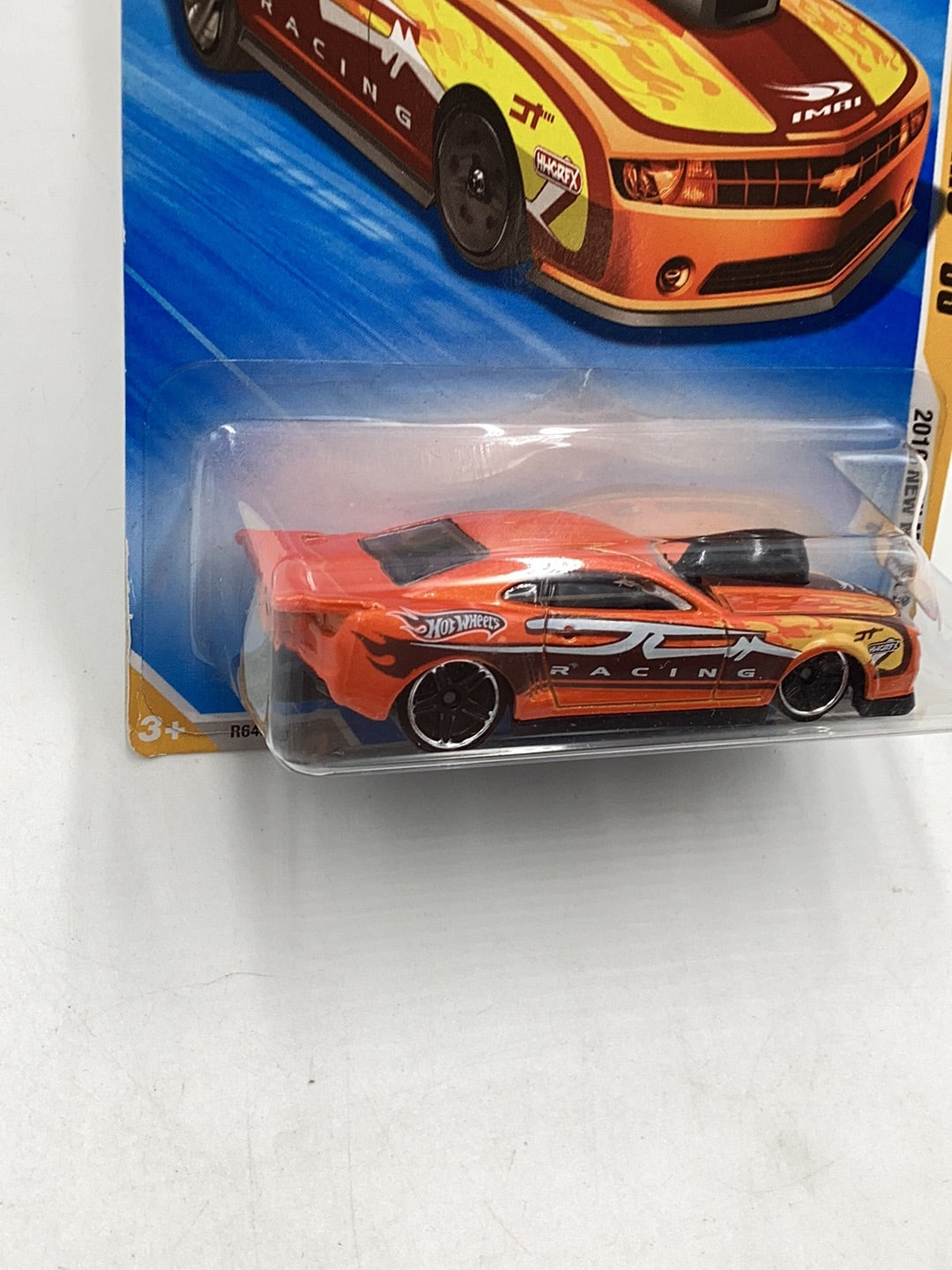 2010 Hot Wheels #38 Custom 10 Camaro SS new models orange