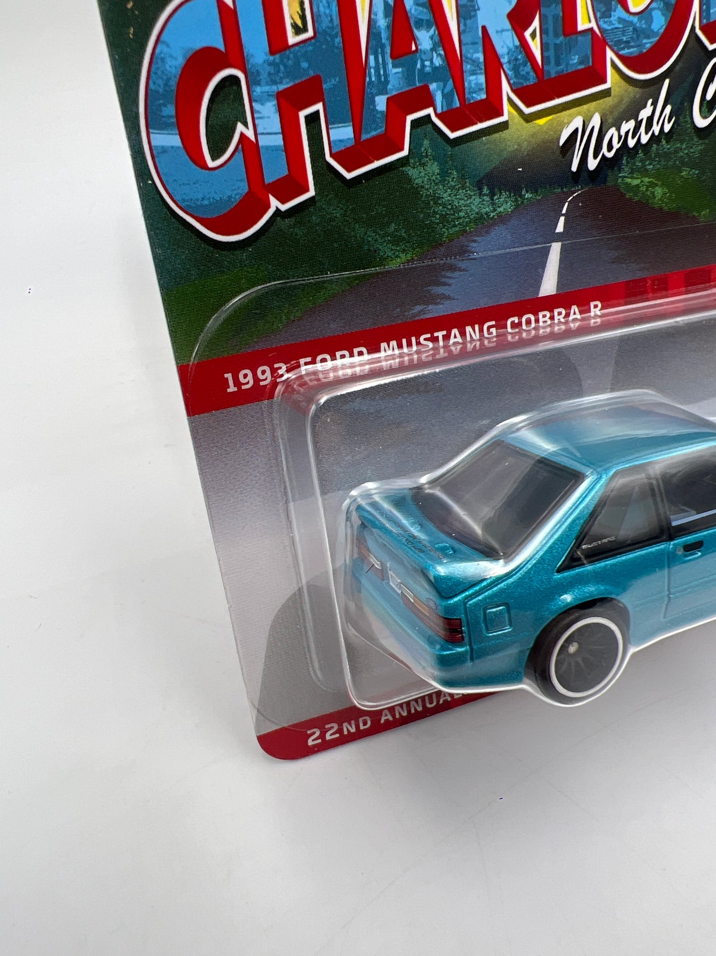 2022 Hot Wheels 22th Collectors Nationals 1993 Ford Mustang Cobra R W/Protector