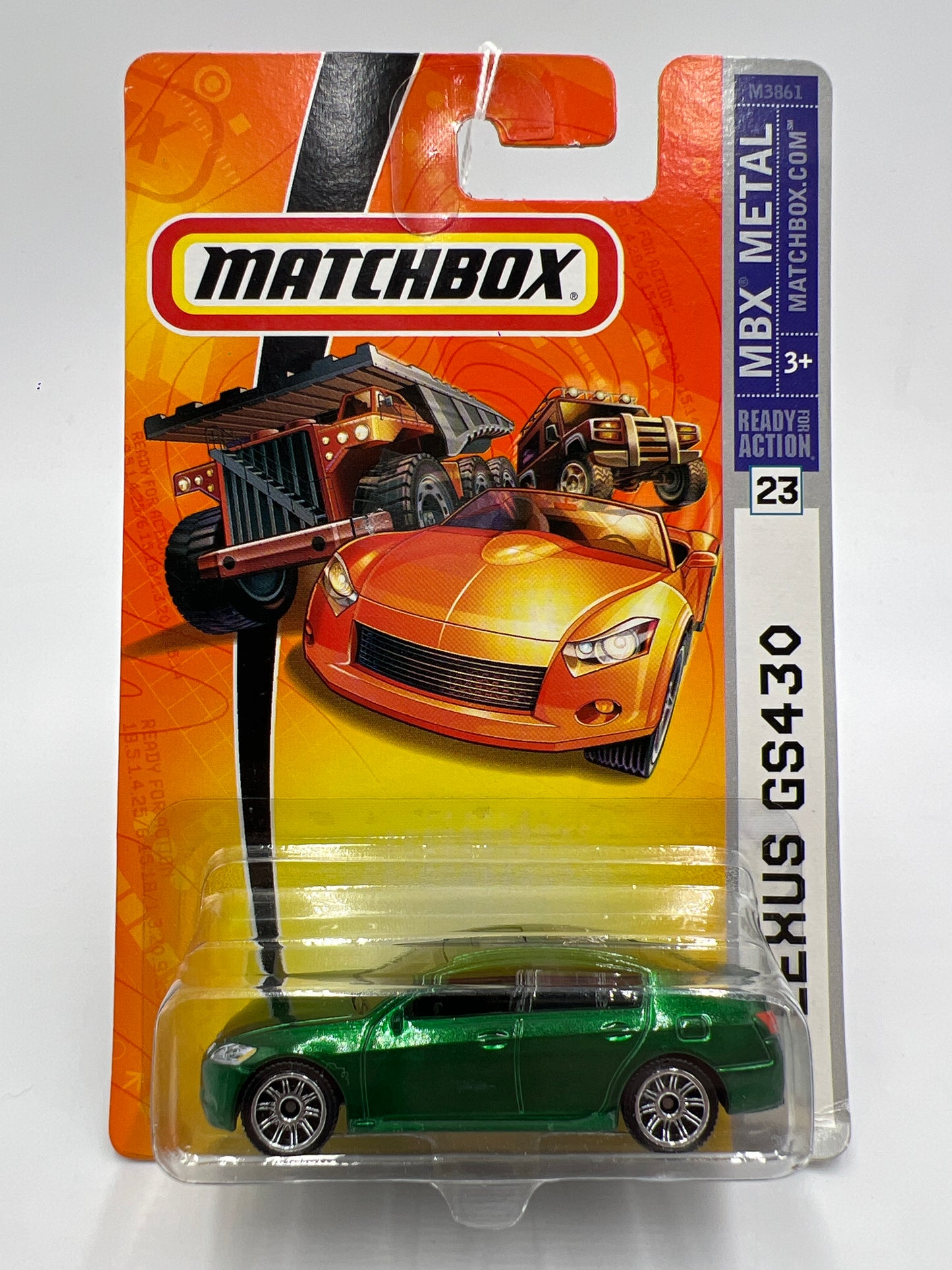 Matchbox MBX Metal #23 55th Anniversary Lexus GS430 Emerald Green 216M