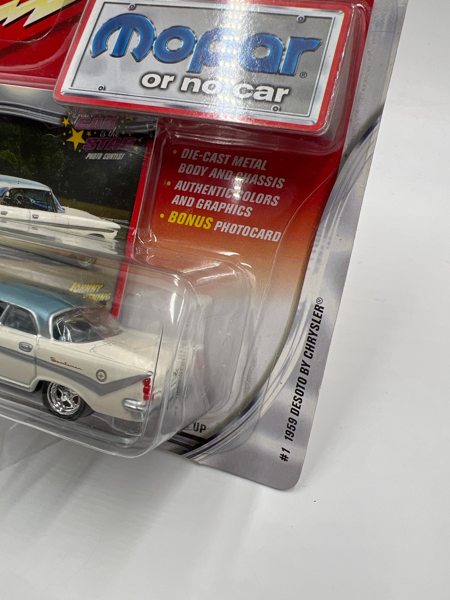 Johnny Lightning Mopar Or No Car #1 1959 DeSoto By Chrysler 221G