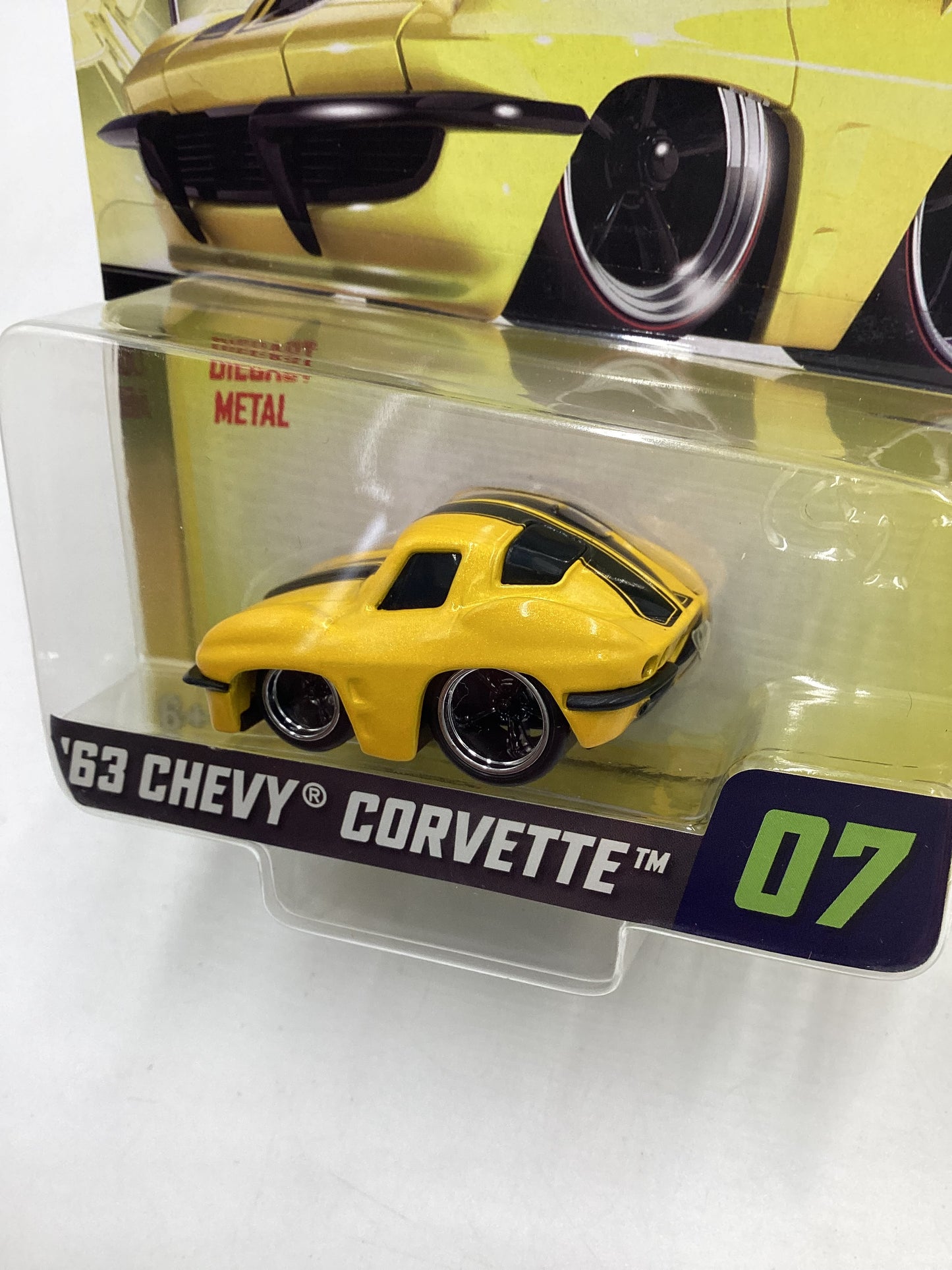 2024 Car Tuned Series 1 #7 63 Chevy Corvette 185A