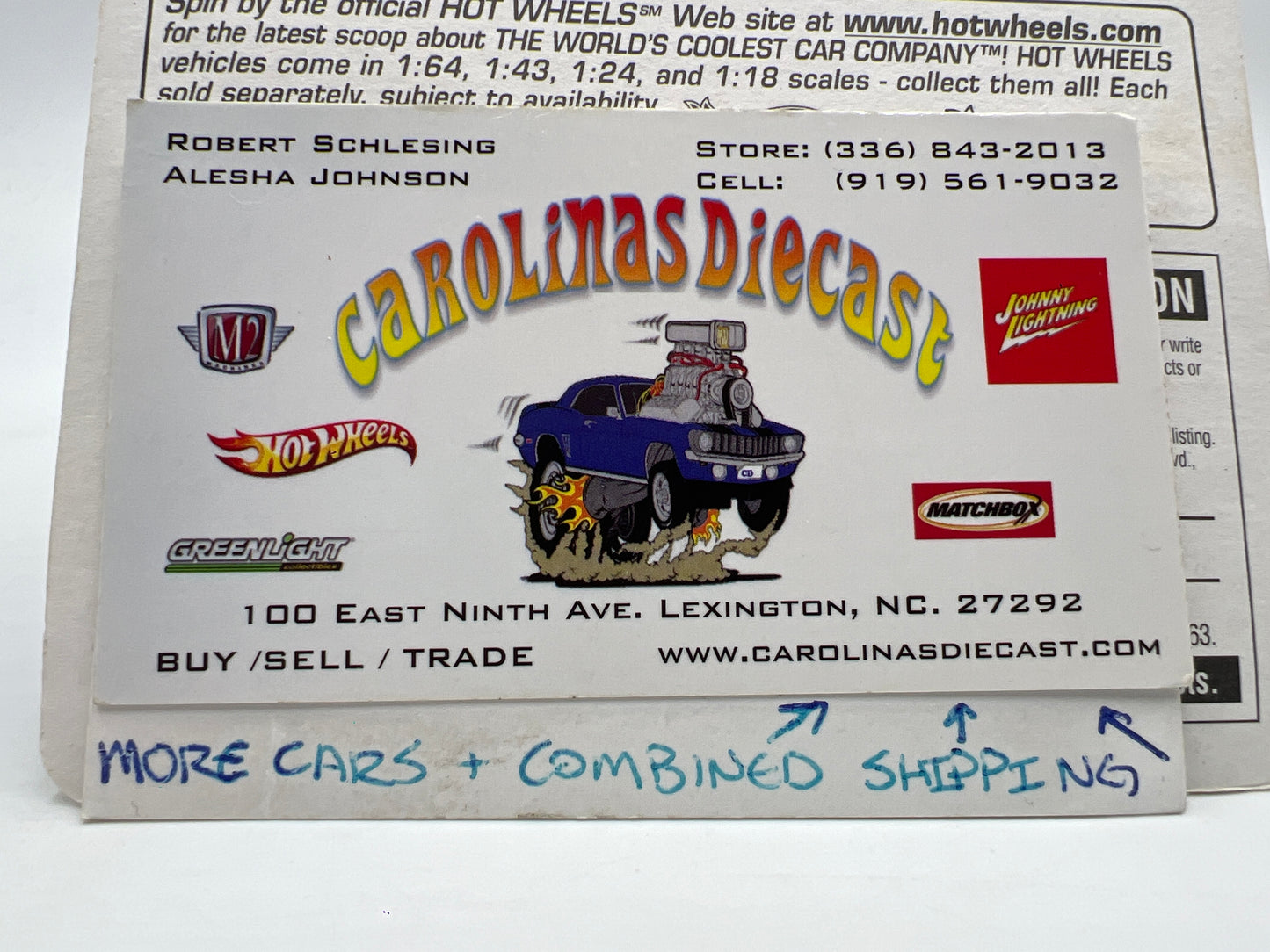 Hot Wheels Special Edition Otter Pops #1 Dairy Delivery Blue