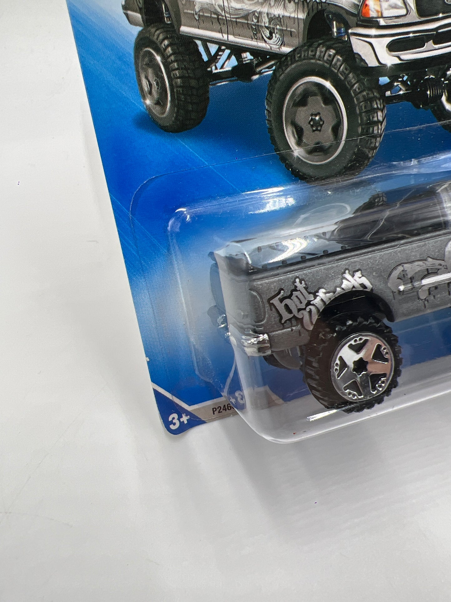 2009 Hot Wheels Rebel Rides #146 Ford F-150 Silver Battle Force 5 Card 32B