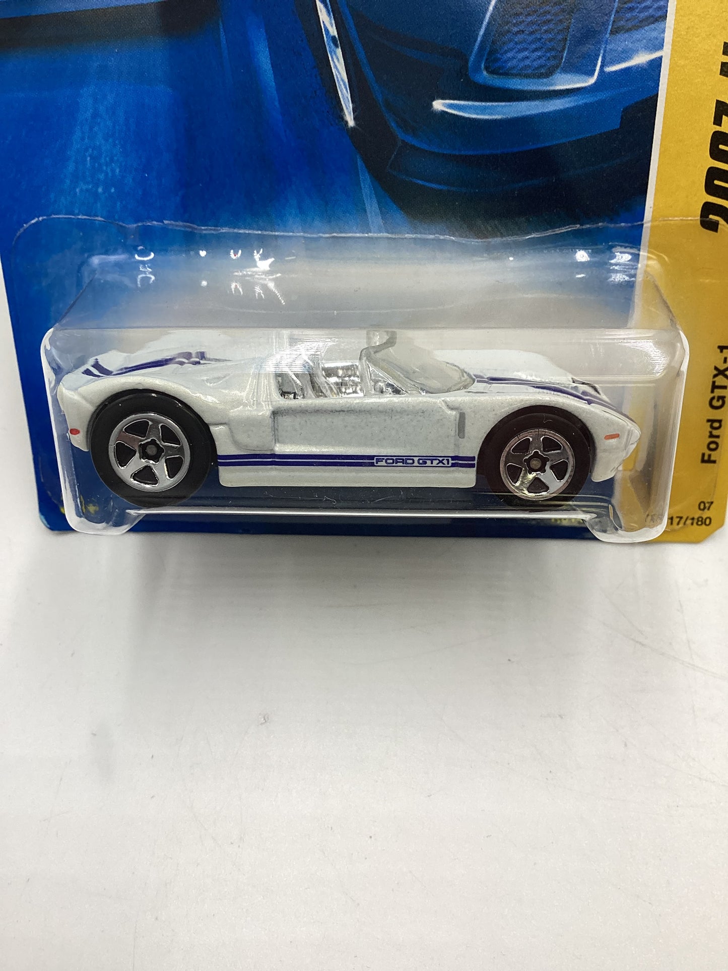 2007 Hot Wheels New Models #17 Ford GTX1 White 27D