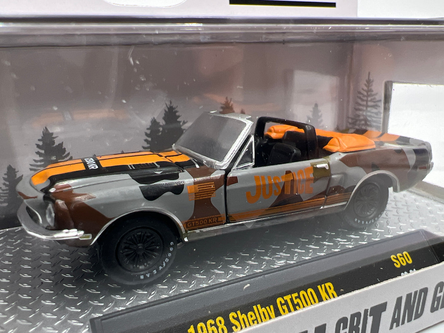 M2 Machines S60 Built With Grit And Glory 1968 Shelby GT500 KR