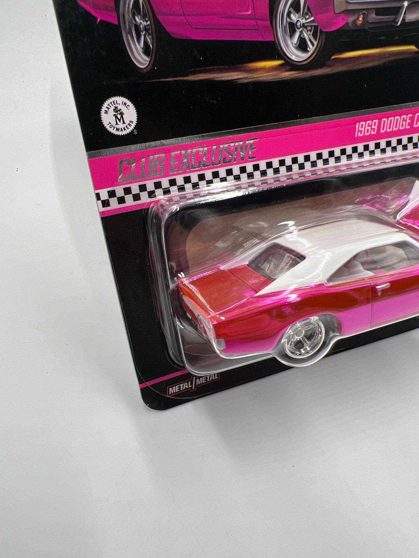 2025 Hot Wheels RLC Club Exclusive 1969 Dodge Charger R/T Pink W/Protector