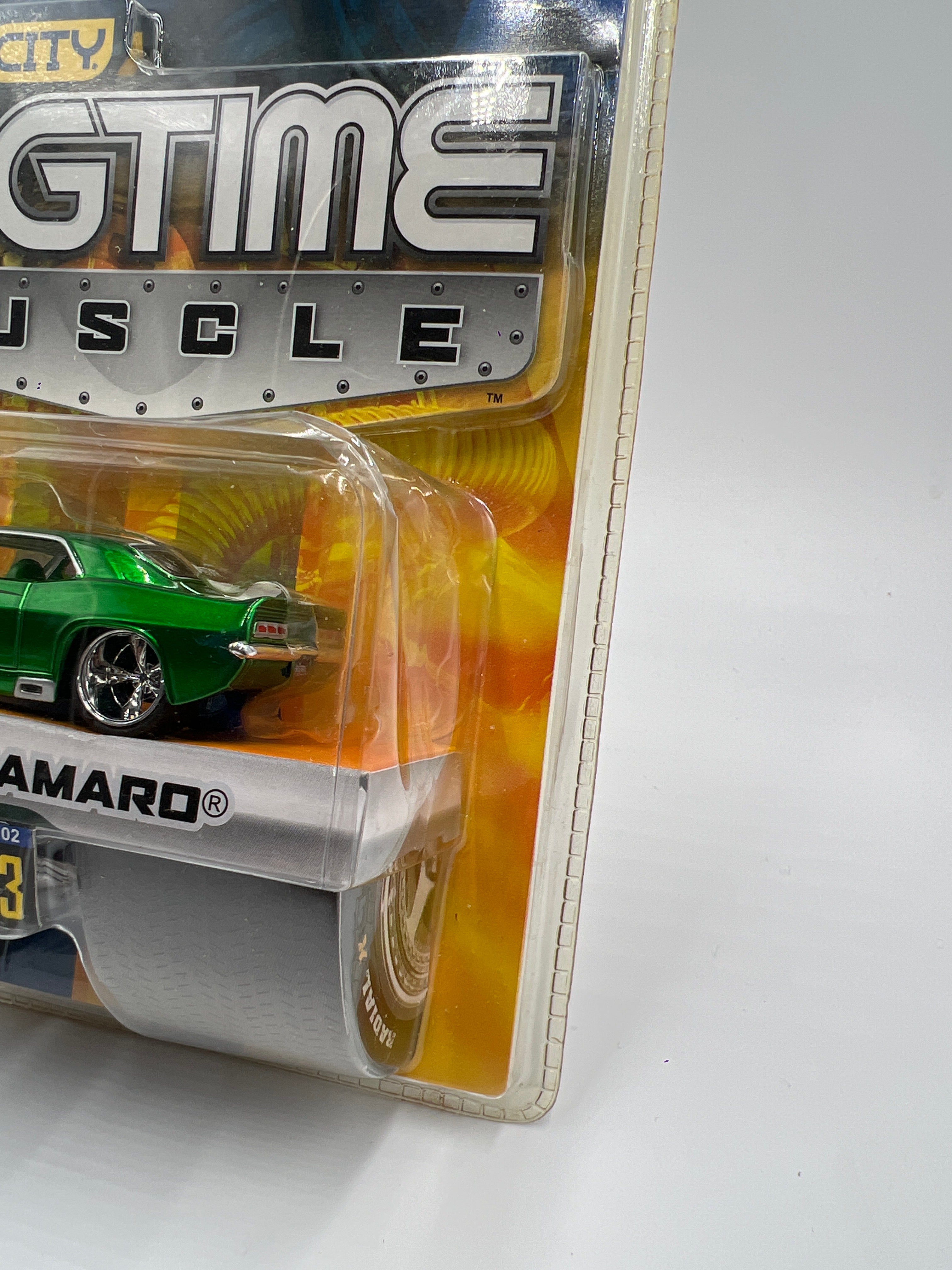 Jada Dub City Big Time Muscle #13 69 Chevy Camaro Green 184D