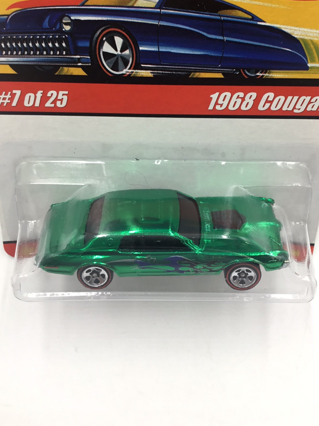 Hot wheels classics series 1 #7 1968 Cougar green KK3