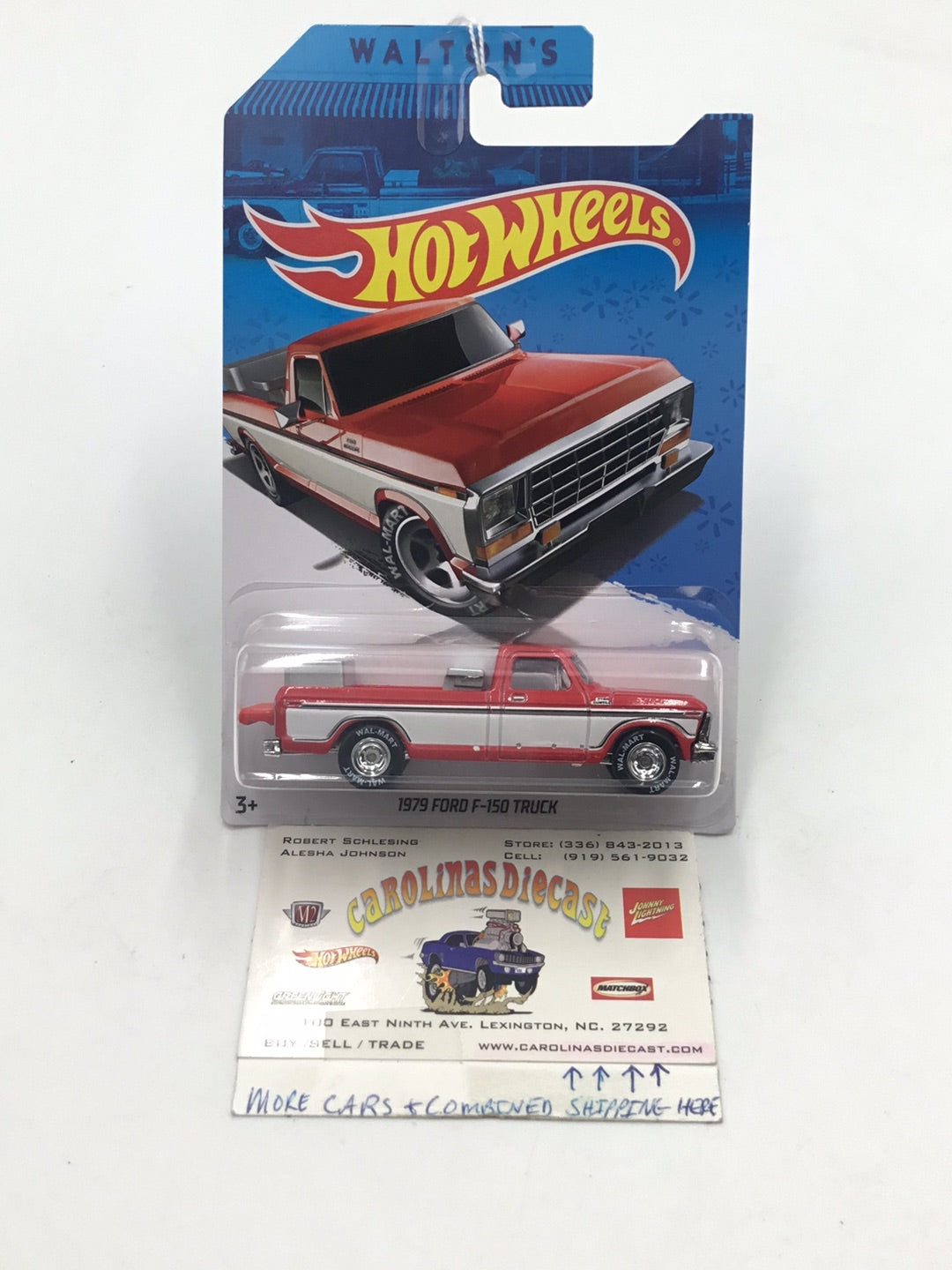 Hot Wheels Walmart Exclusive Sam Walton‘s 1979 Ford F-150