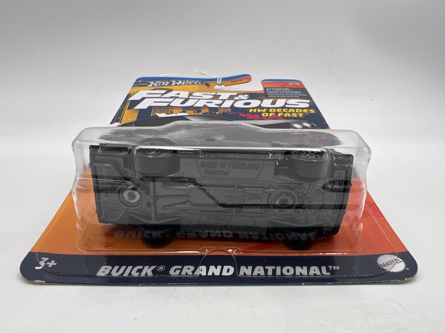 Hot Wheels Fast and Furious Decades of Fast #3 Buick Grand National Black 74F