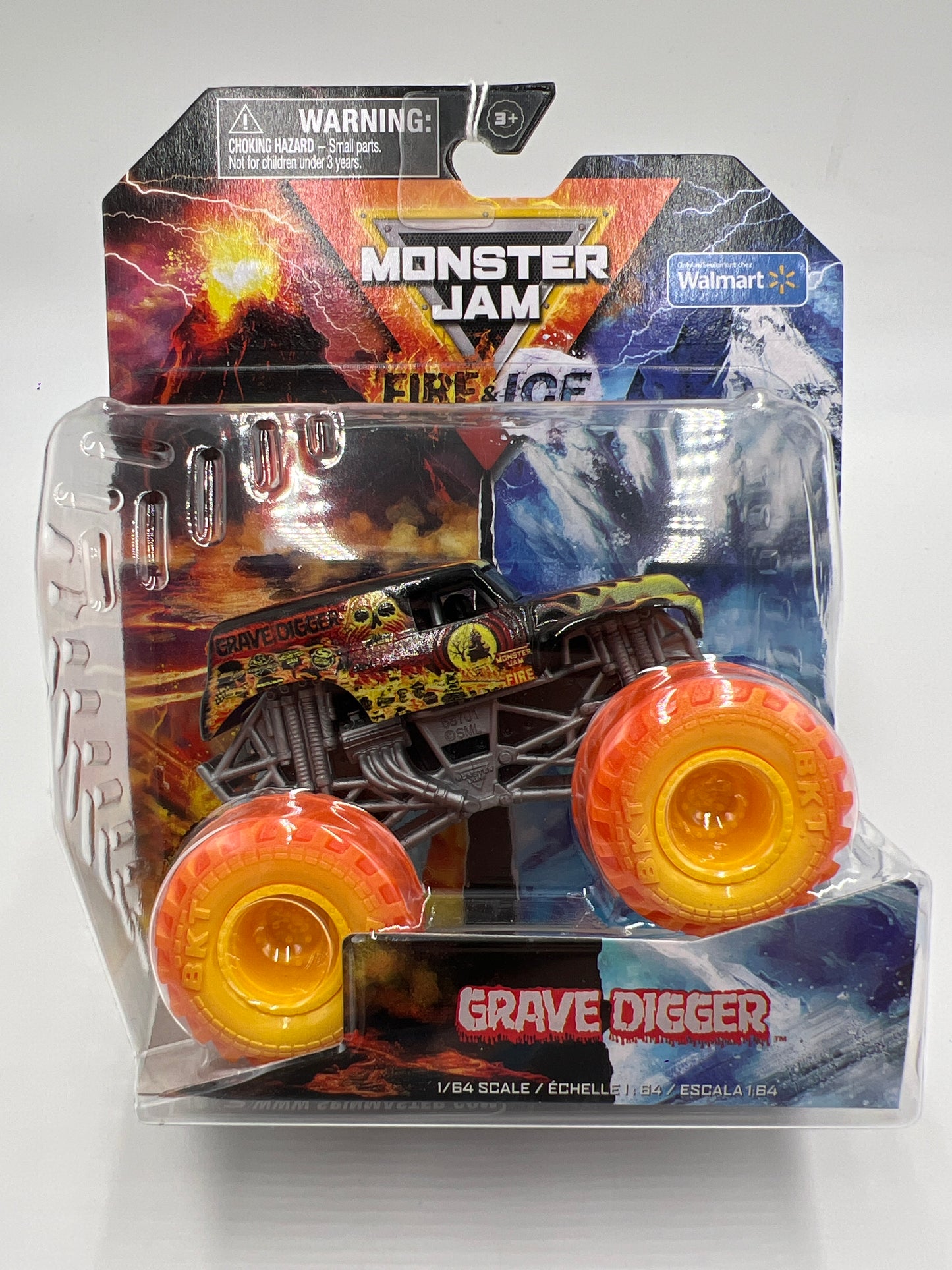 Monster Jam Fire & Ice Walmart Exclusive Grave Digger