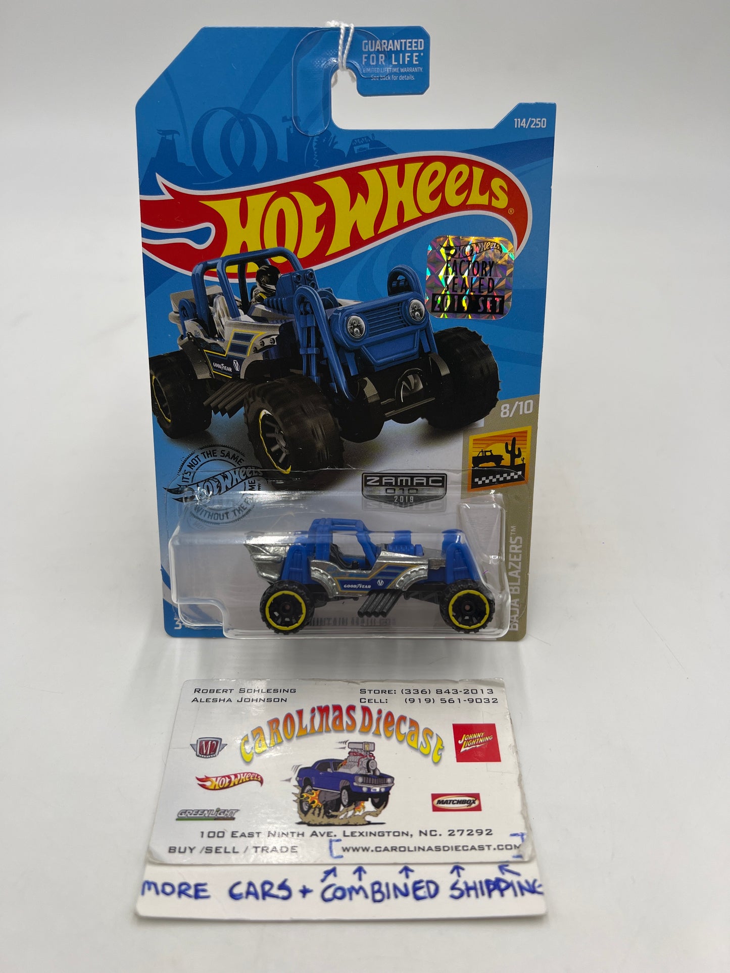 2019 Hot Wheels Factory Sealed Zamac 010 #114 Mountain Mauler 146H