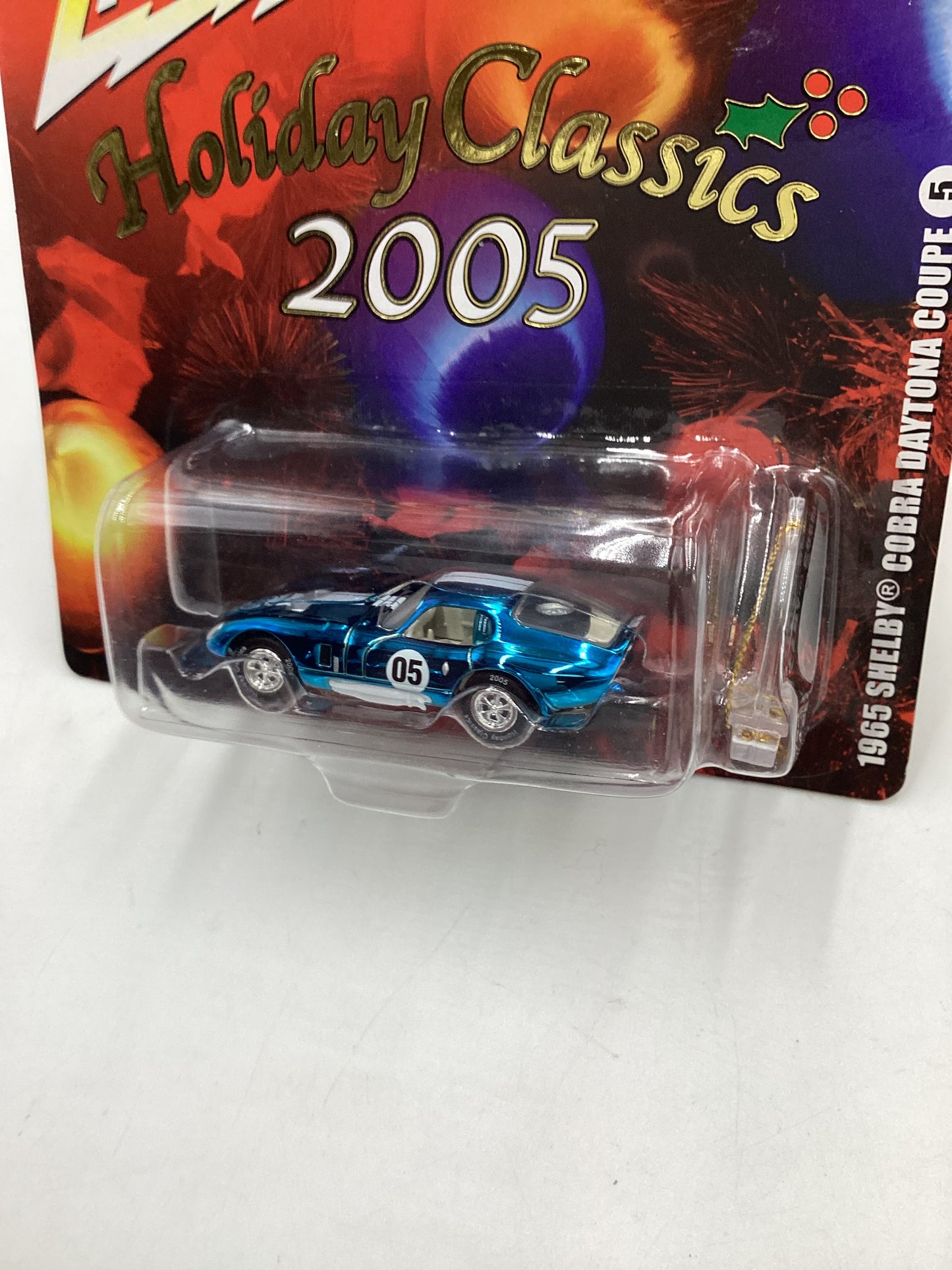 Johnny lightning Holiday Classics 2005 #5 1965 Shelby Cobra Daytona Coupe 189E