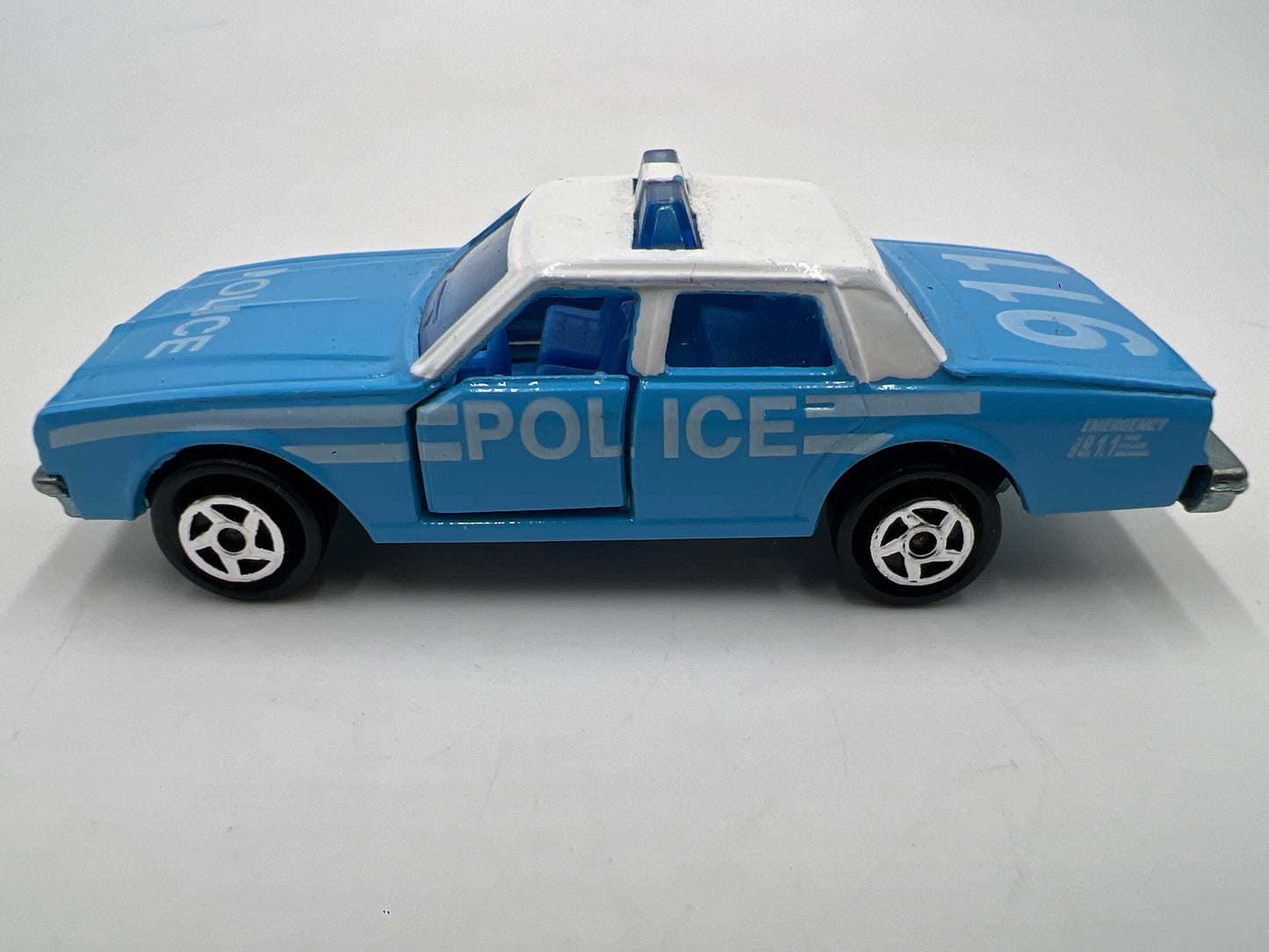 Majorette No. 240 Chevrolet Impala Police Blue Loose