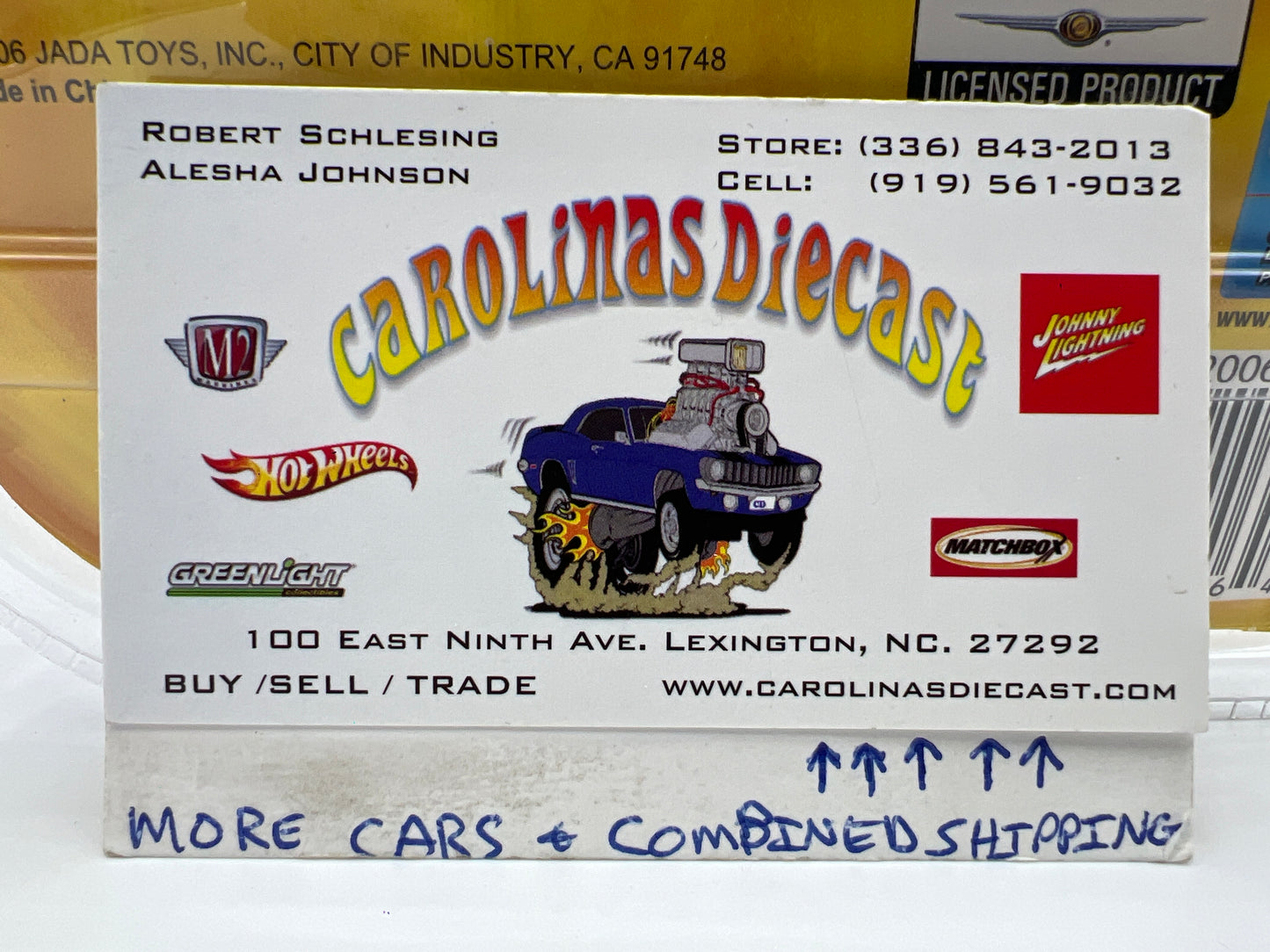 Jada Dub City Big Time Muscle #31 69 Chevy Camaro Blue Damaged Blister 184D
