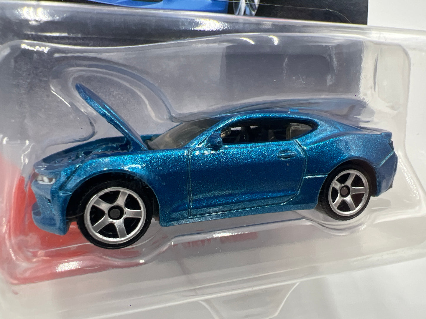Matchbox Moving Parts 2016 Chevy Camaro Blue 168Q