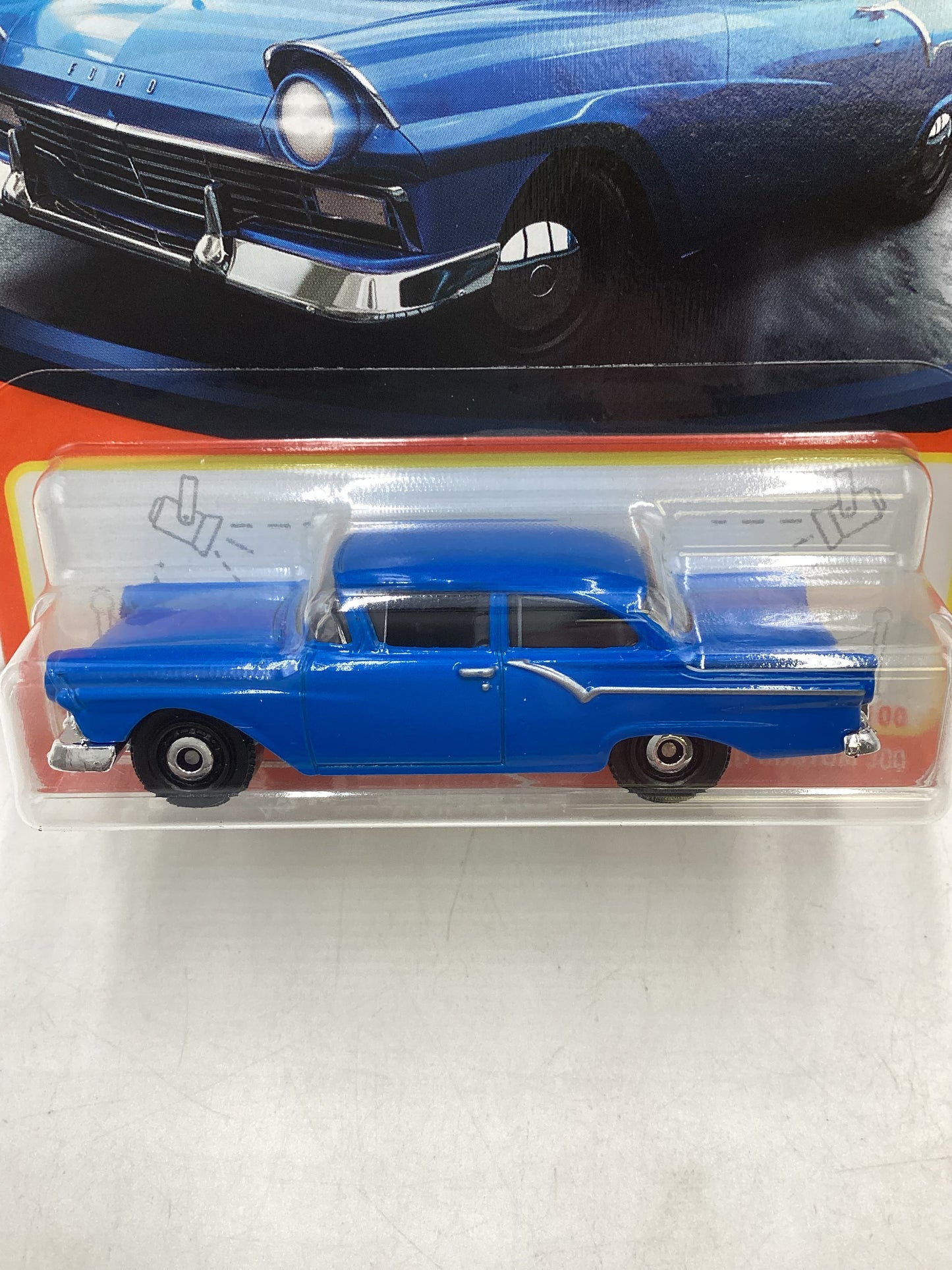 2024 Matchbox G Case #41 Ford Custom 300 Blue 211C
