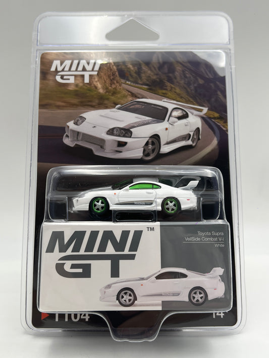 Mini GT #1104 CHASE Toyota Supra VeilSide Combat V-I White