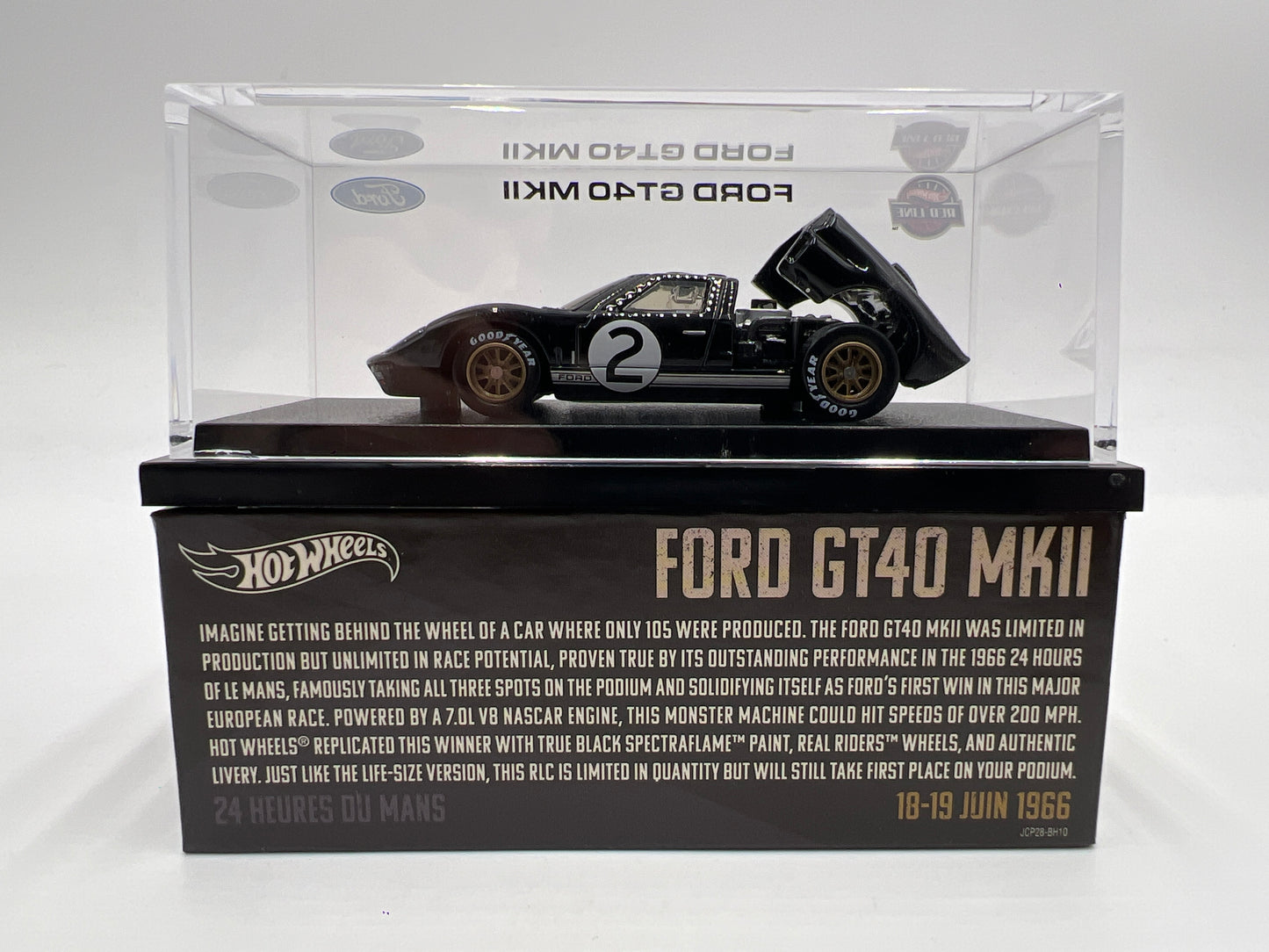 2025 Hot Wheels RLC Ford GT40 MKII Black