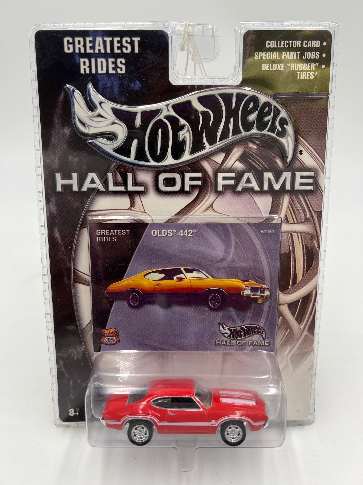 Hot Wheels Hall of Fame Olds 442 Red 271i