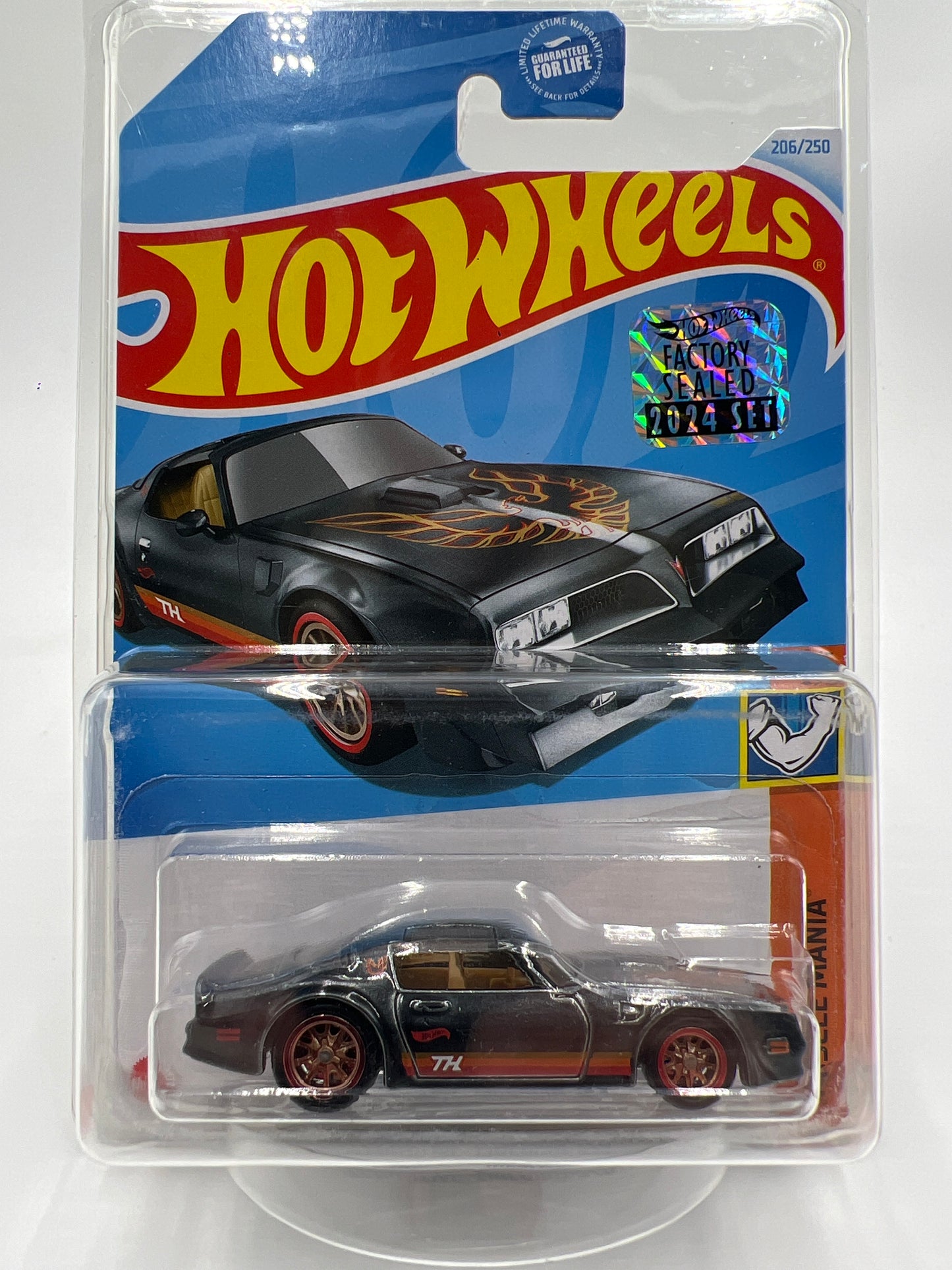 2024 Hot Wheels Unreleased Factory Sealed Super Treasure Hunt #206 L Case 77 Pontiac Firebird T/A W/Protector