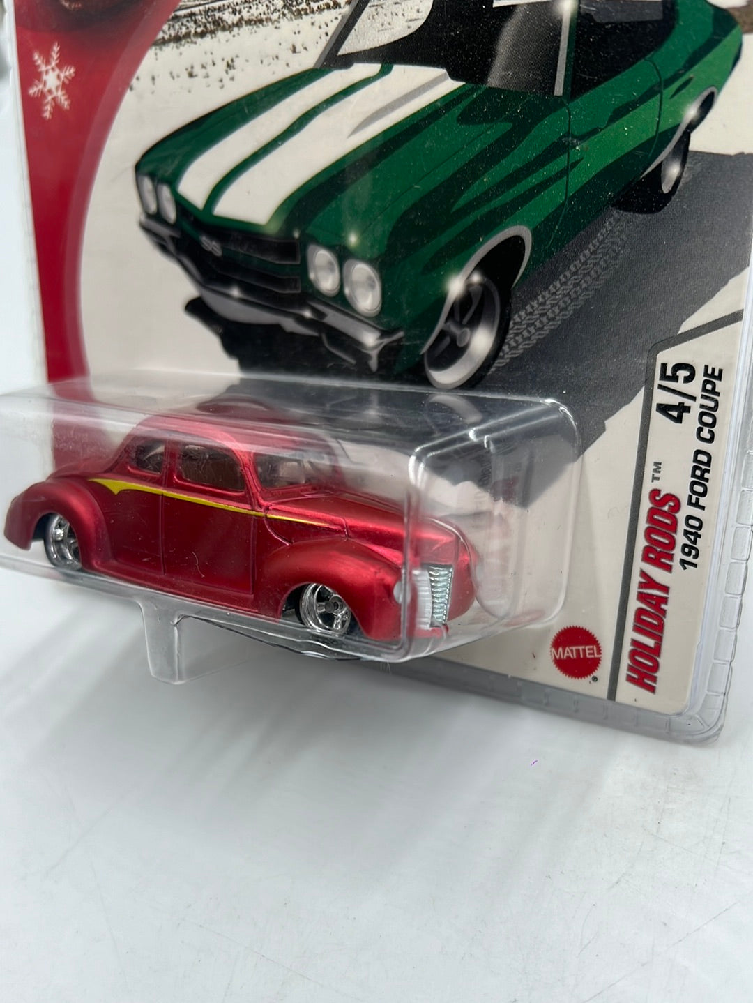 Hot Wheels 2005 Holiday Rods 1940 Ford Coupe 4/5 272I