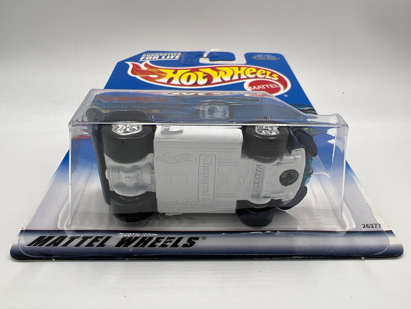 2000 Hot Wheels Treasure Hunt Real Riders #55 Chaparral 2 Blue 275E