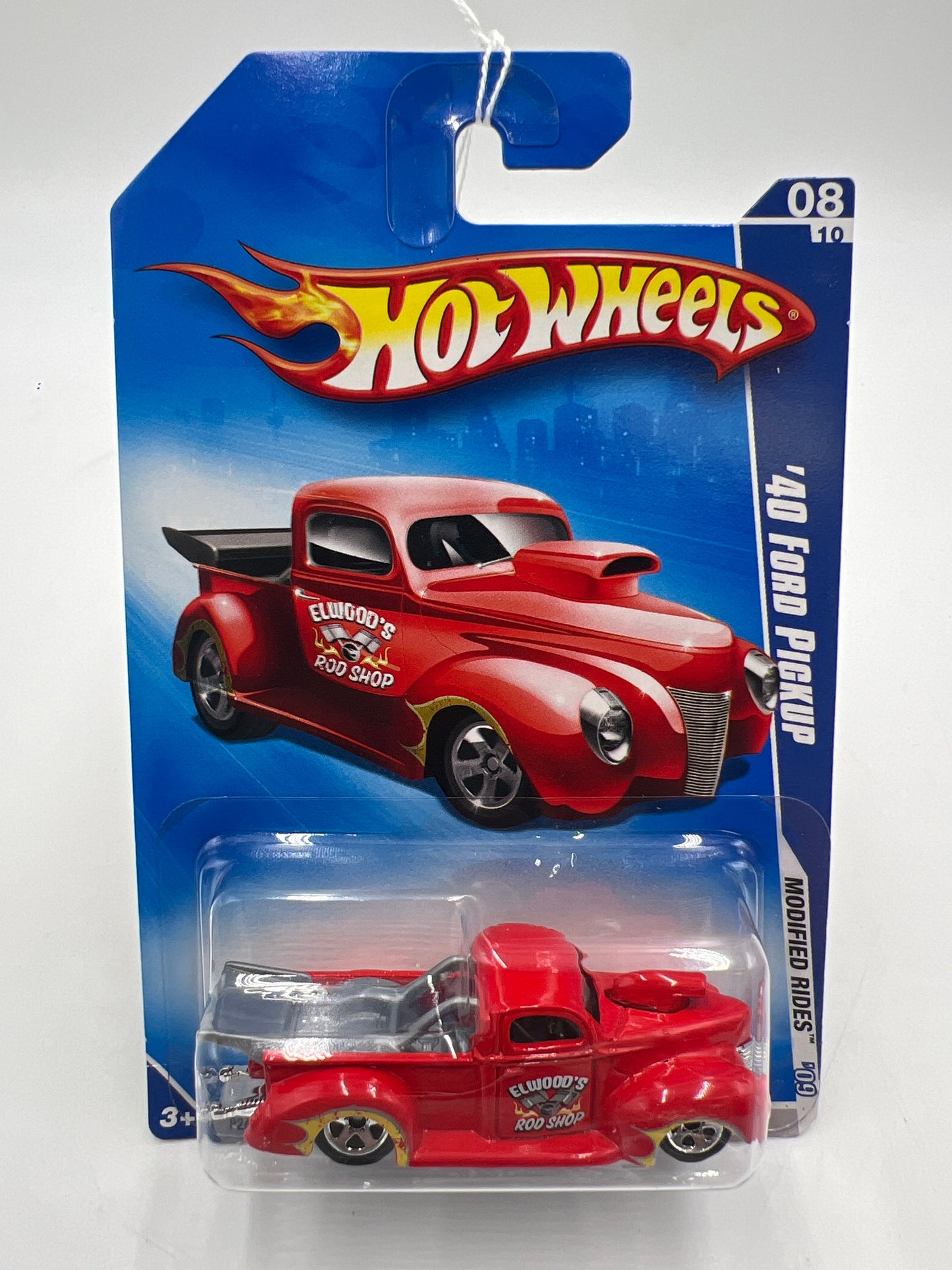 2009 Hot Wheels Modified Rides #164 40 Ford Pickup Red 33F