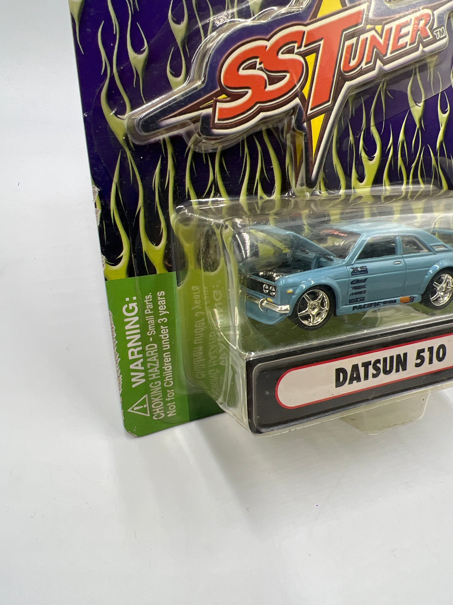 Muscle Machines SS Tuner Datsun 510 Blue T03-27 220E