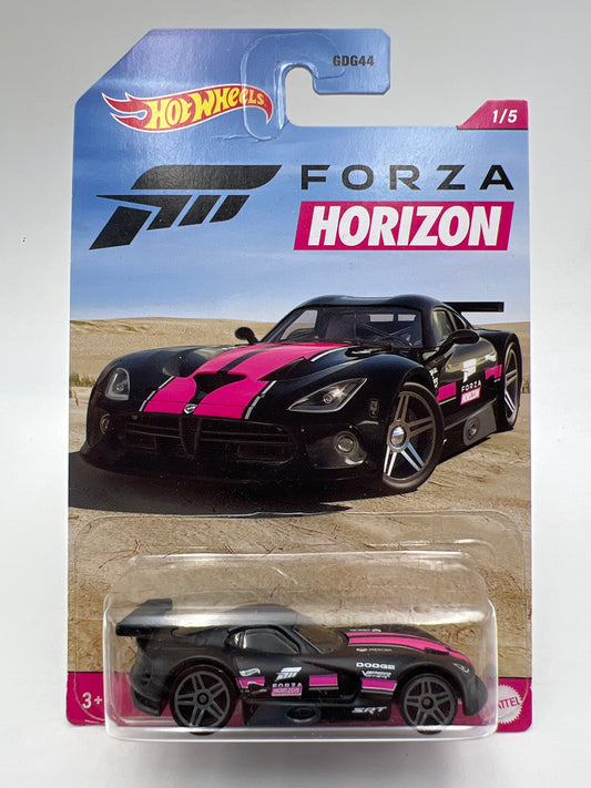 Hot Wheels Forza Horizon #1 Dodge SRT Viper GTS-R Black/Pink 166D