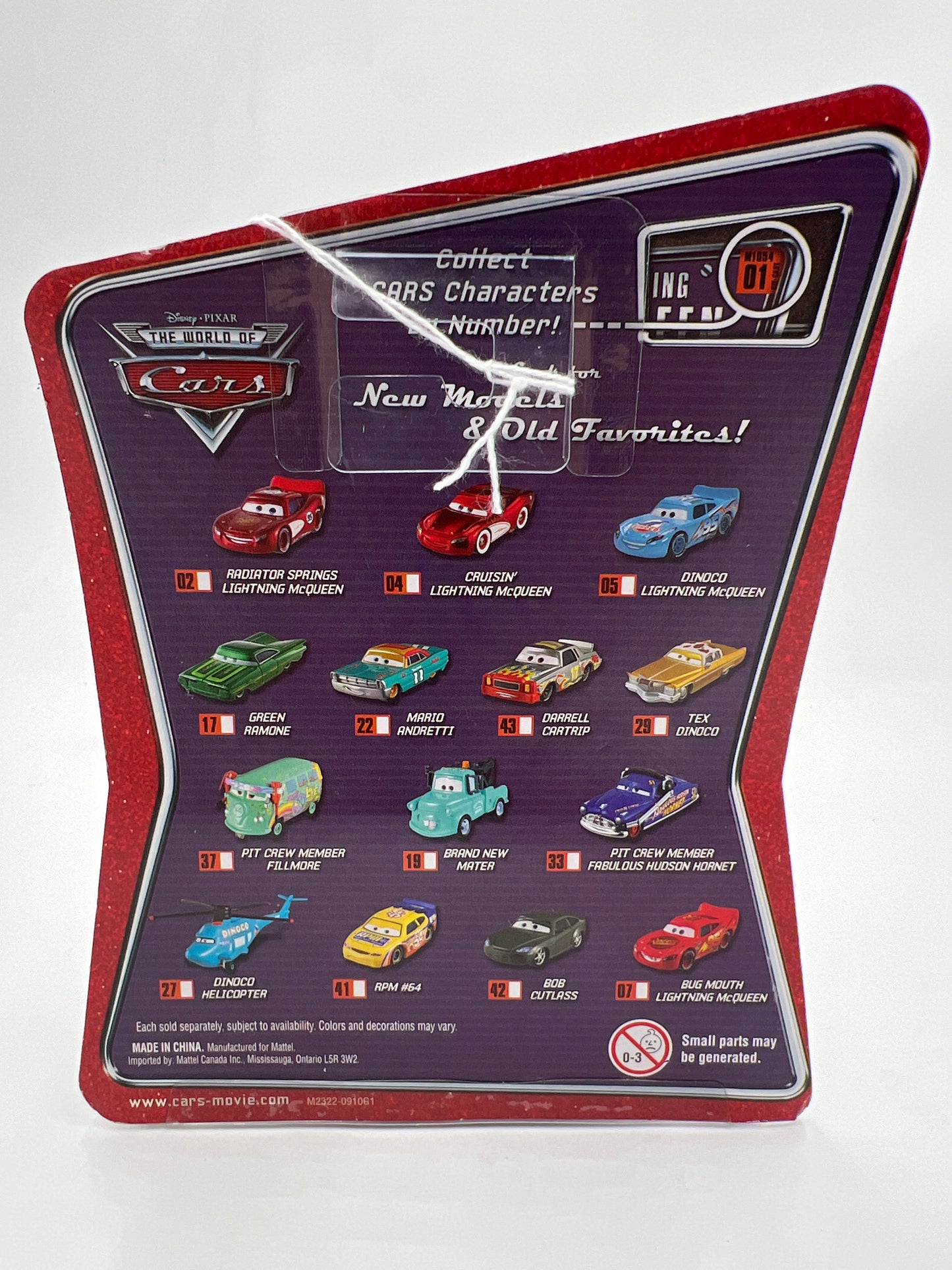 Disney Pixar The World Of Cars #37 Pit Crew Member Fillmore 139B
