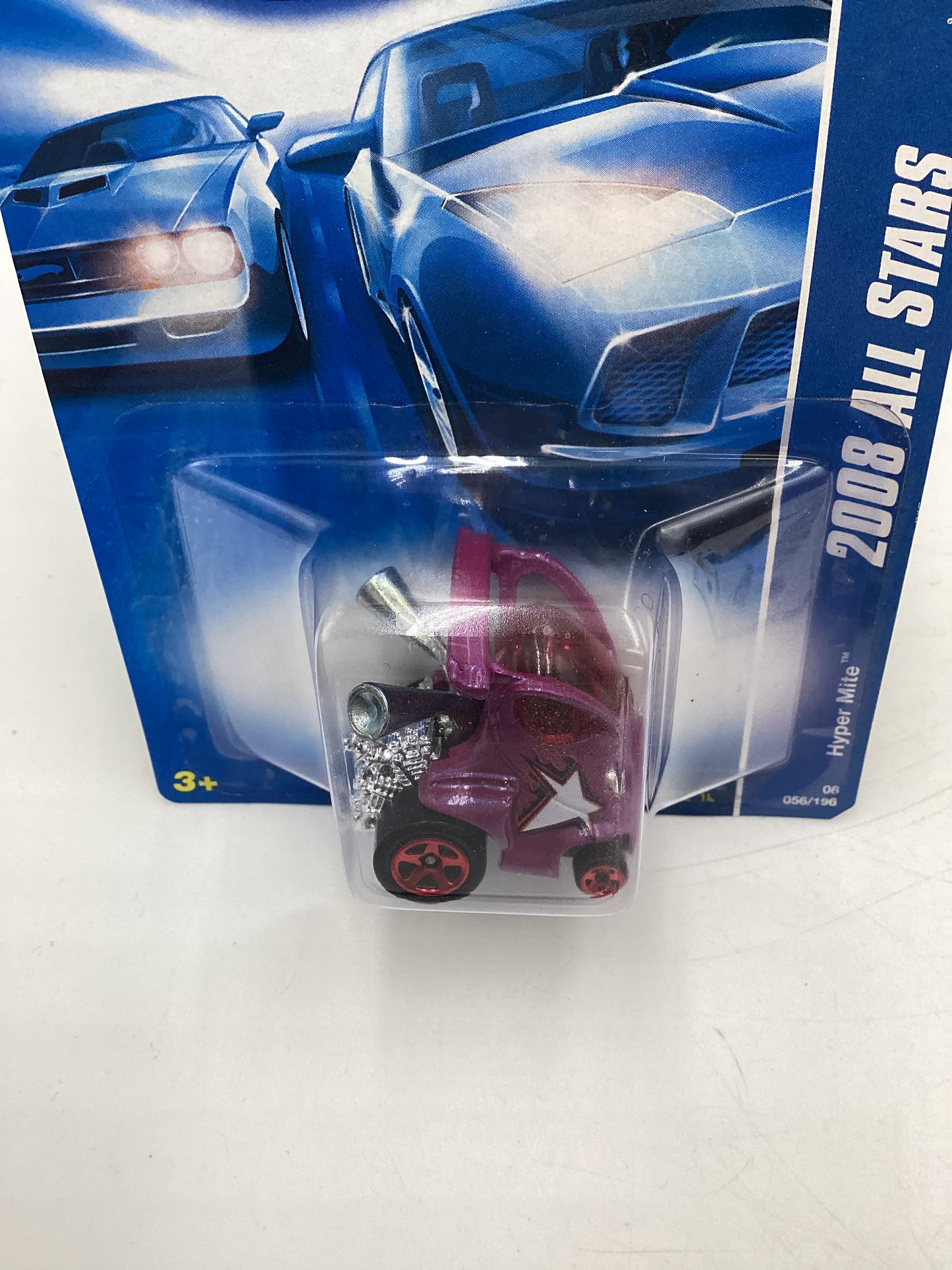 2008 Hot Wheels All Stars #56 Hyper Mite Purple FF3