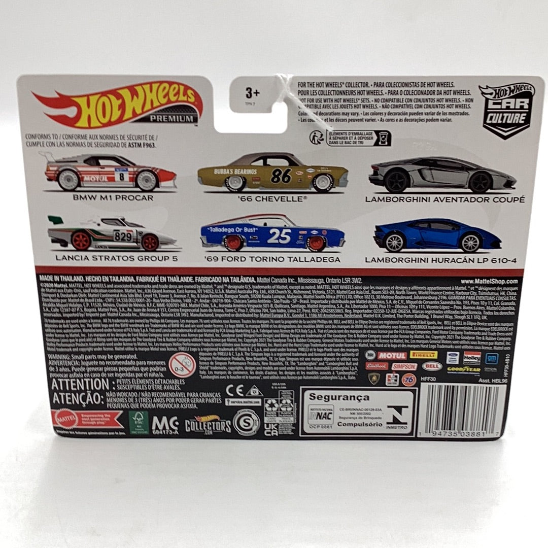 Hot wheels car culture team 2 pack target exclusive BMW M1 Procar Lancia Stratos Group 5 282H