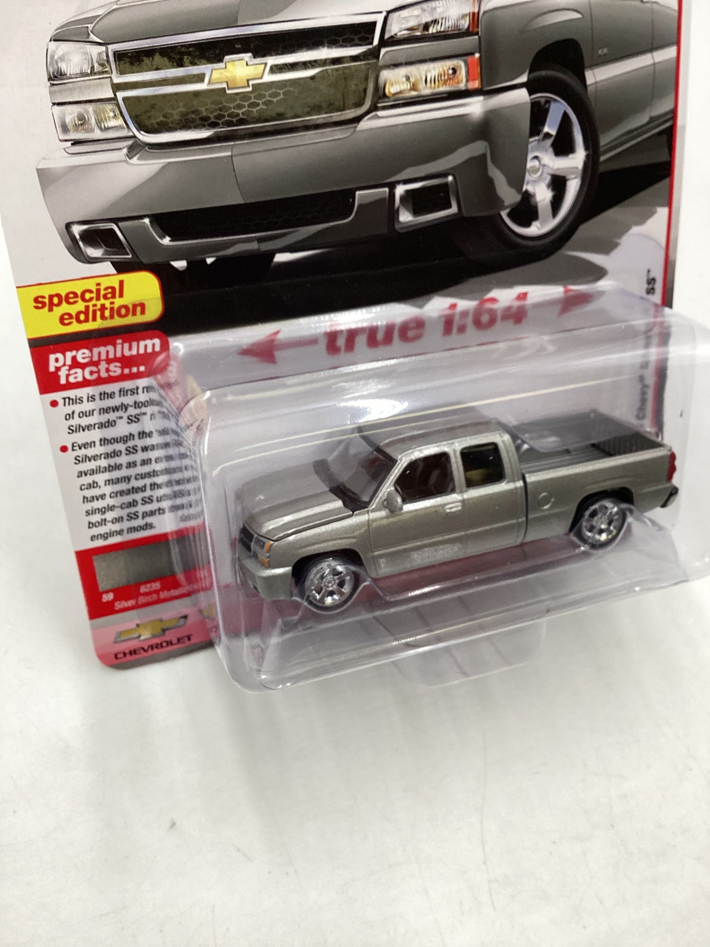 2024 Auto world Muscle Trucks 2006 Chevy Silverado SS Silver 183H