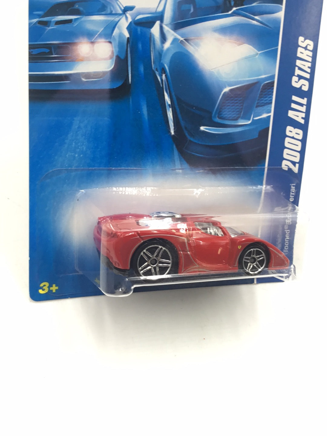 2008 Hot wheels #66 Ferrari Enzo Tooned SS7