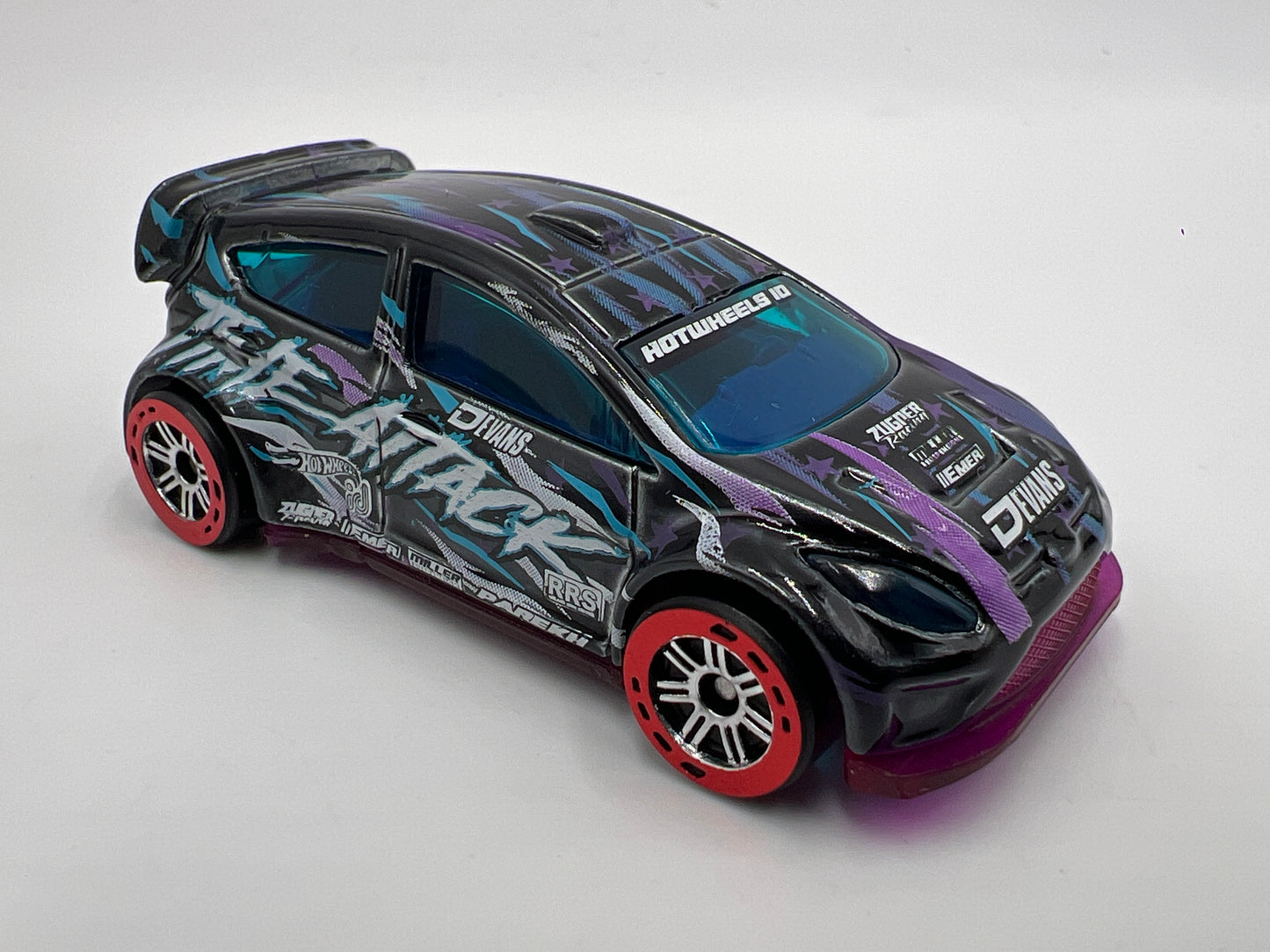 Hot Wheels iD Drift Domination Series 2 #2 12 Ford Fiesta Opened