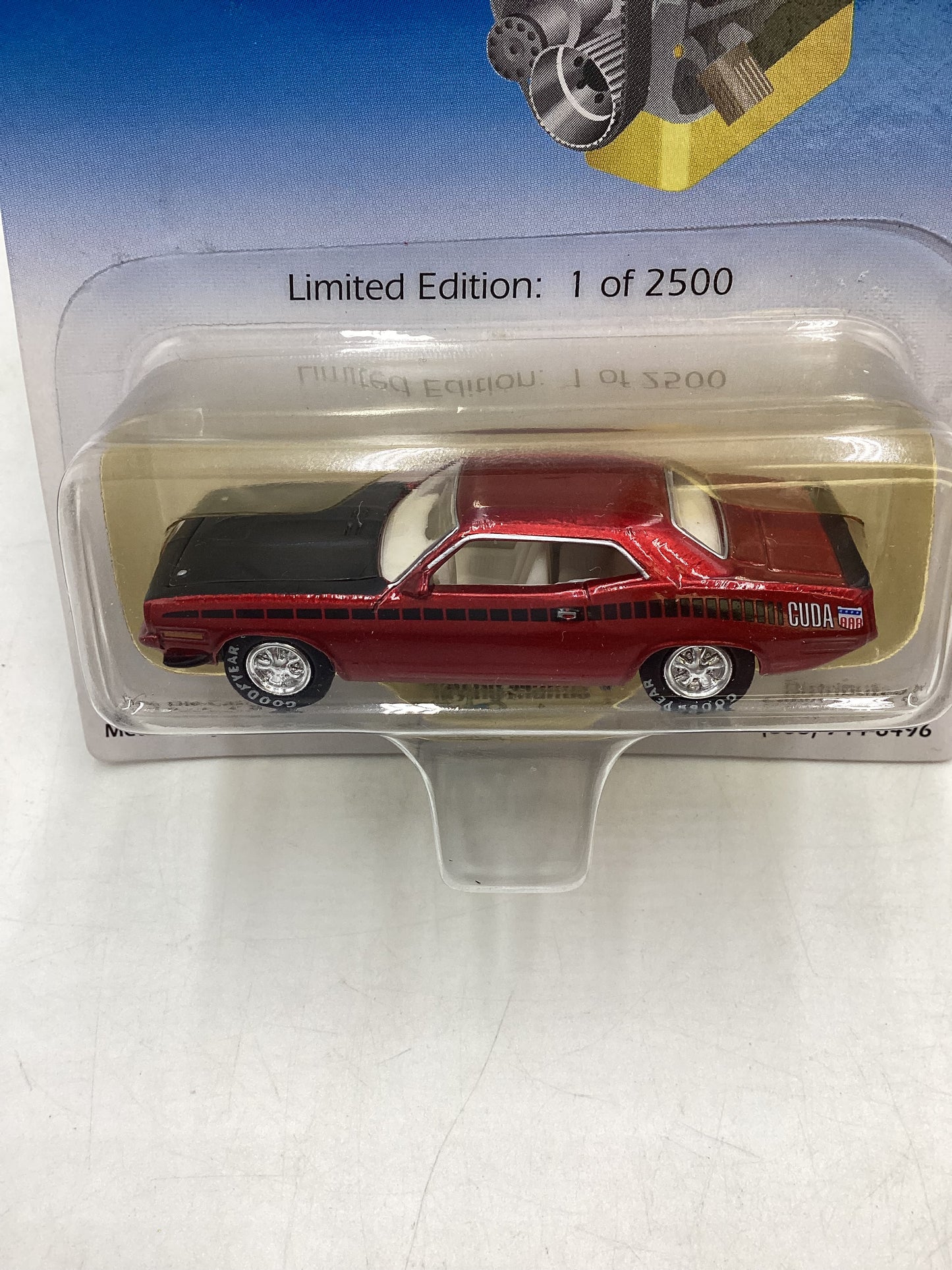 Johnny Lightning Mopar Madness 70 Cuda Red 1/2500 190E