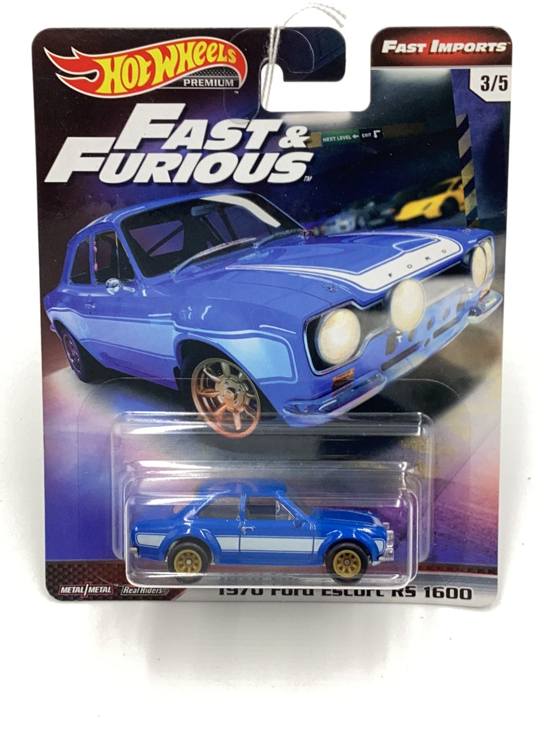 Hot Wheels fast and furious Fast Imports 3/5 1970 Ford Escort RS 1600 247H