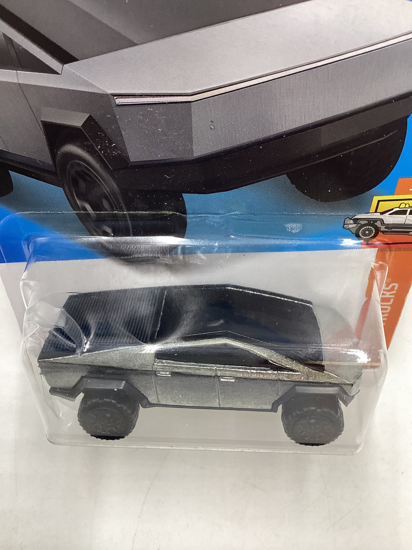 2022 Hot Wheels #49 Tesla Cybertruck (Bad Card)
