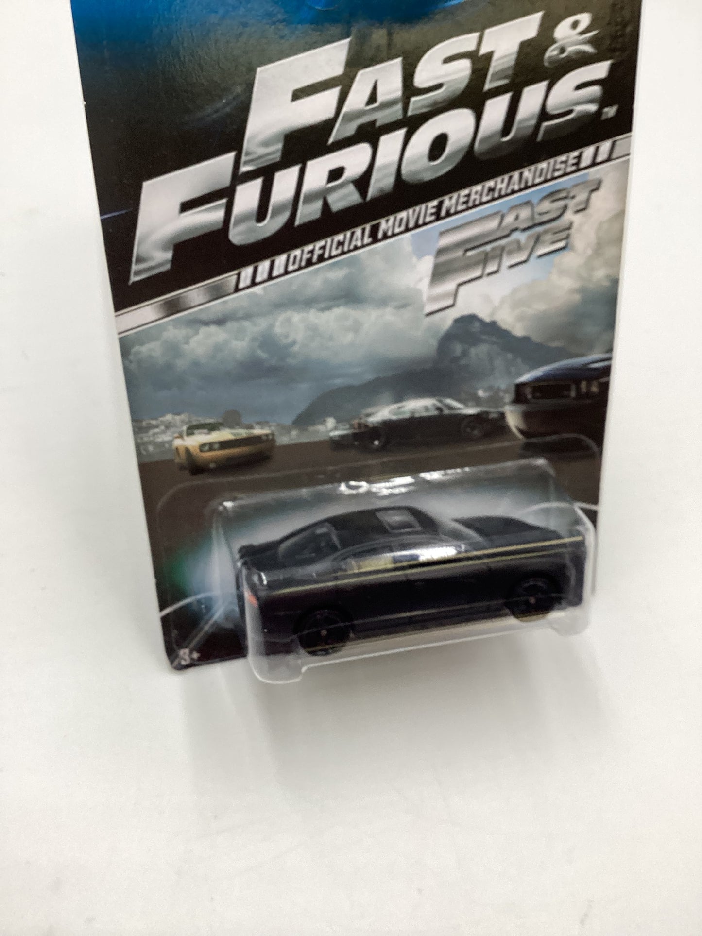 2013 Hot Wheels Fast and Furious Fast Five #8 11 Dodge Charger R/T Matte Black 73F